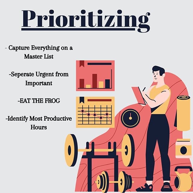 P R I O R I T I Z I N G.
.
#EaseZStudySkill Number 3
.
.
What does &ldquo;Eat the Frog&rdquo; even mean Kayla?
.
.
.
It means, and is, as gross as it sounds. Start with the Icky stuff, the biggest, most warty, most slimy task on your master list. The