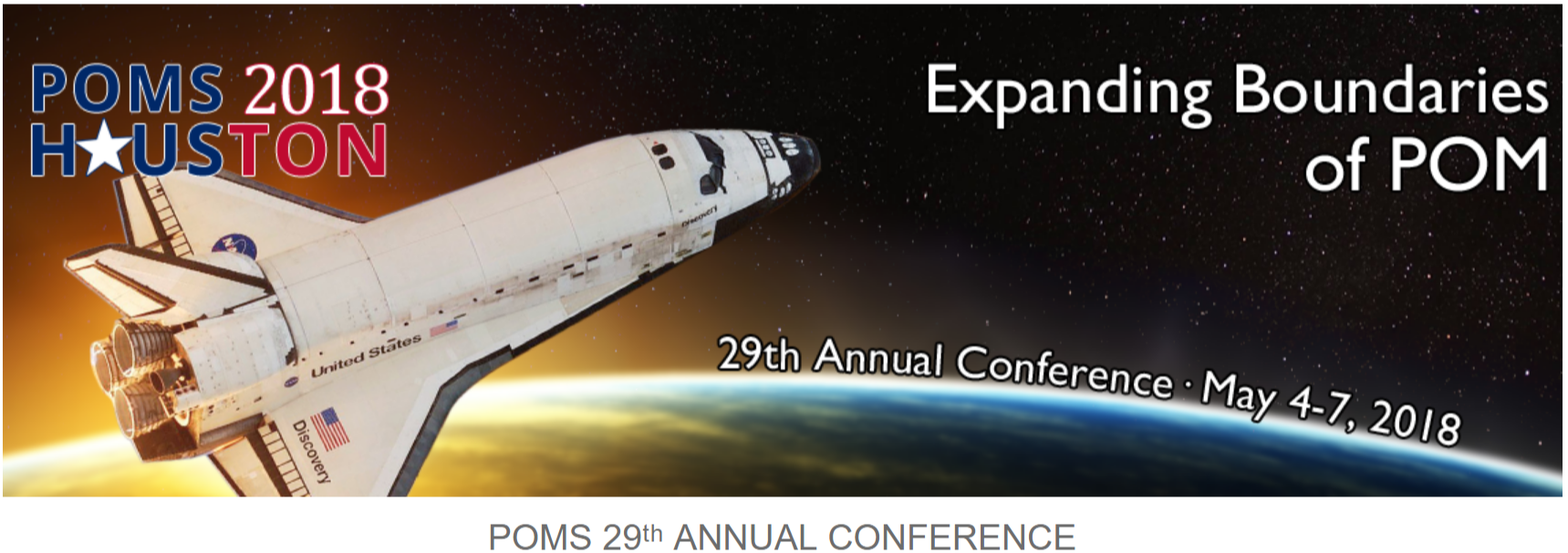 POMS 29ᵗʰ Annual Conference