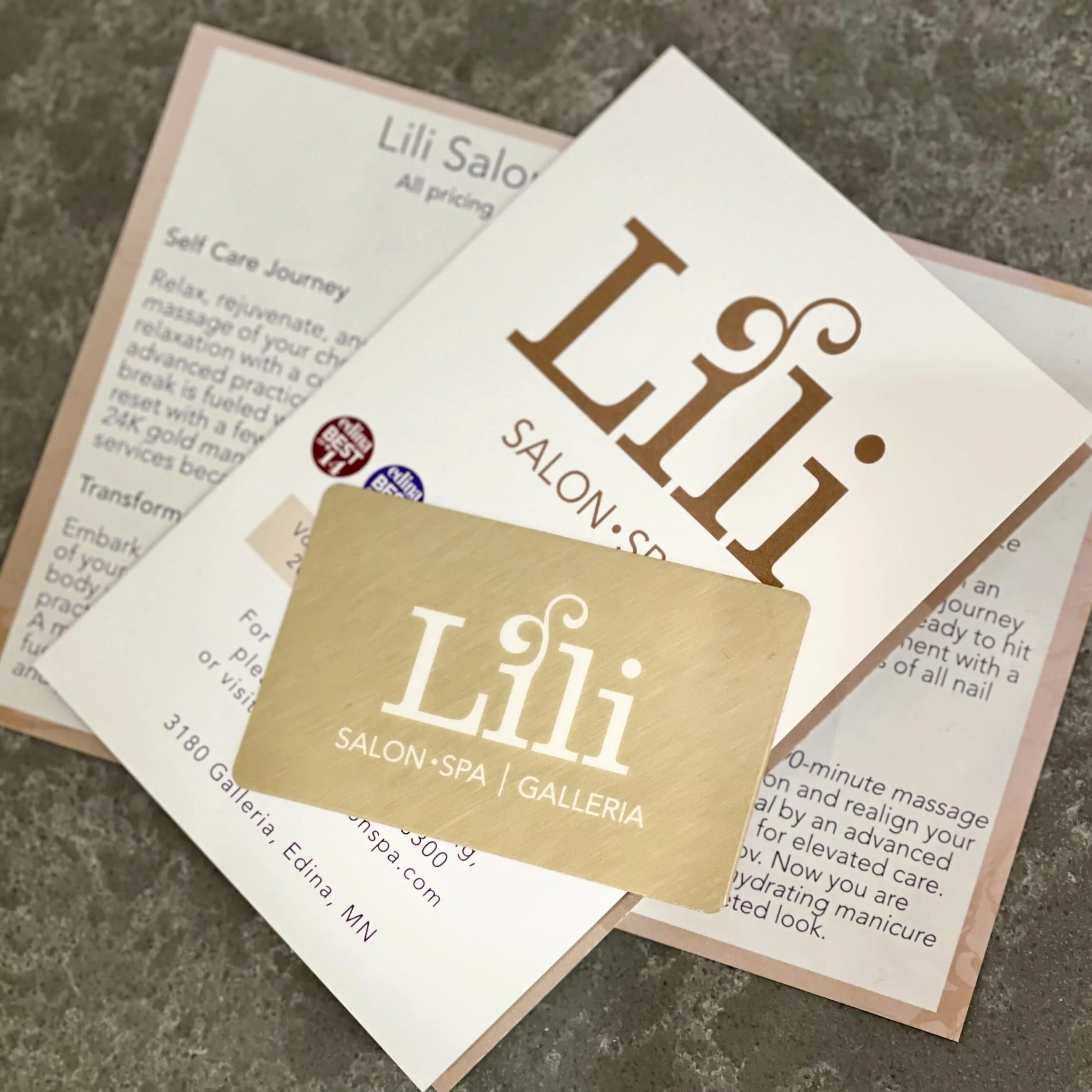 LILI SALON SPA | Holiday Gift Card Promotion