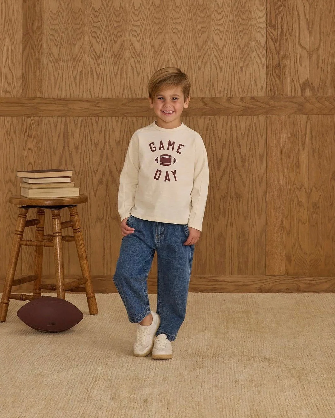 Game day gear for your littlest fan! 🏈 Shop these football-inspired finds in the curated children’s section at @shop.sweet.ivy, where options for littles, women, accessories and more are now under one stylish roof.