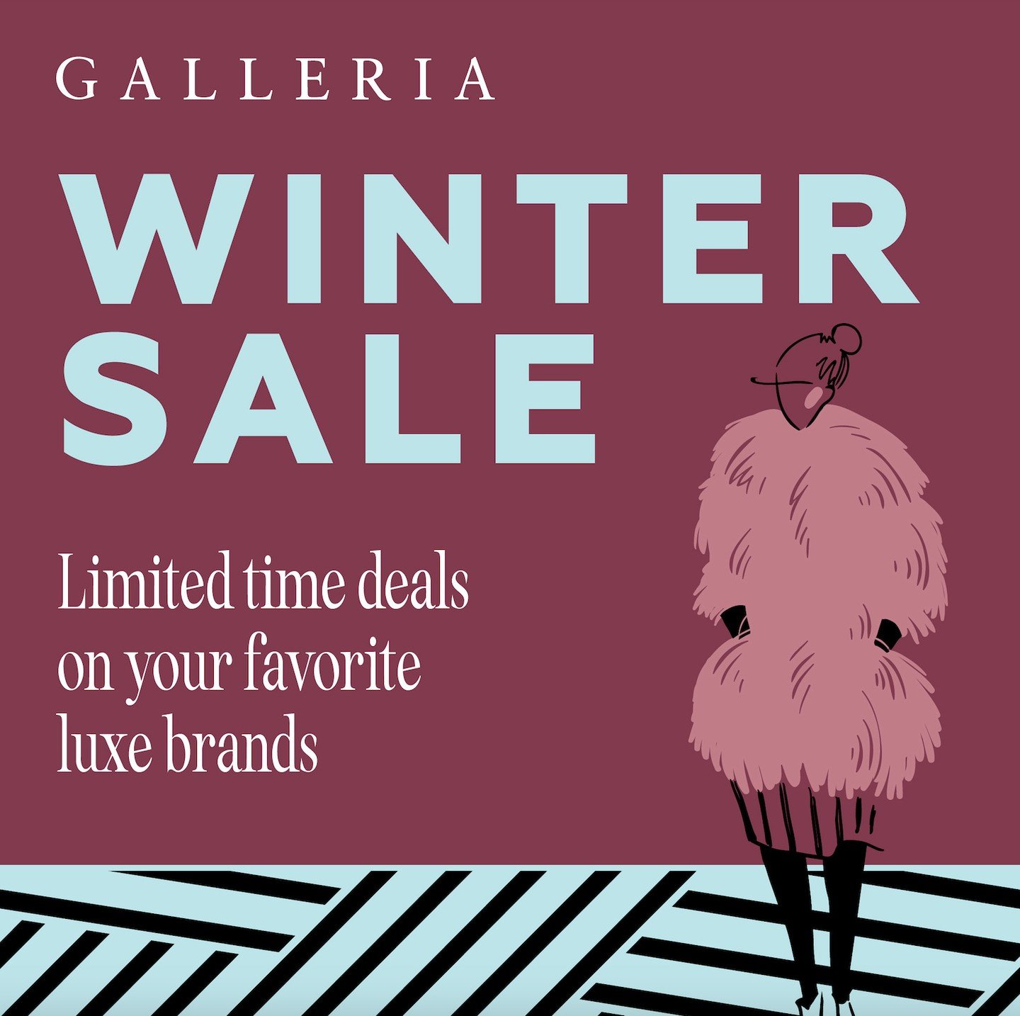 Grab your gals, pals and most-recent shopping list&mdash;Galleria's Winter Sale is officially on! ❄️🛍️ Enjoy exclusive savings from your favorite designer brands, plus luxe finds across fashion, beauty and home. Tap the link in bio for a full list o