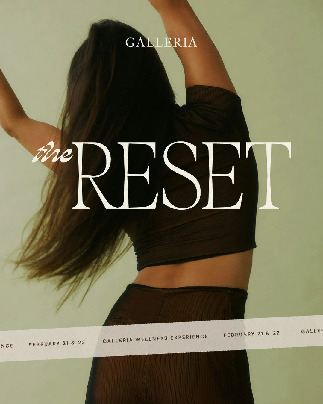 Winter wellness, the Galleria way. ✨ February 21&ndash;22, The Reset invites you to slow down, recharge and enjoy a weekend of feel‑good movement, mindful moments and curated experiences. Join us for fitness classes with @therevestudios and @movewith