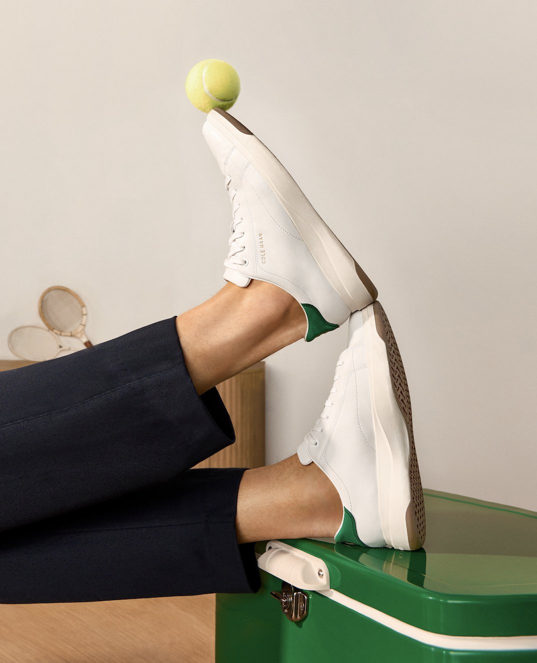 Built for movement, momentum and everything in-between. 👟 The new GrandPr&oslash; Tennis 2.0 from @colehaan reimagines the classic court sneaker with next-generation comfort and a sleek, lightweight design that carries you effortlessly from workdays