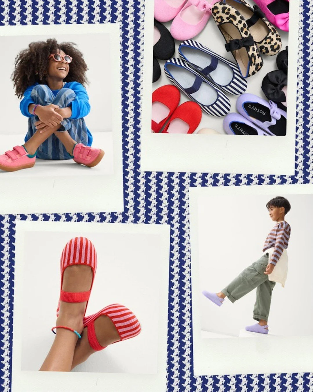 For all the trendsetters in training. 🩷 @rothys&rsquo; newest kids collection features colorful clogs, Mary Janes, sneakers and more&mdash;designed for your littlest (and sweetest!) style icons to put their best foot forward this season! ⁠