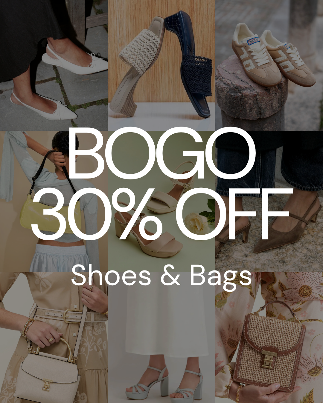 SWEET IVY | BOGO 30% Off Shoes &amp; Bags