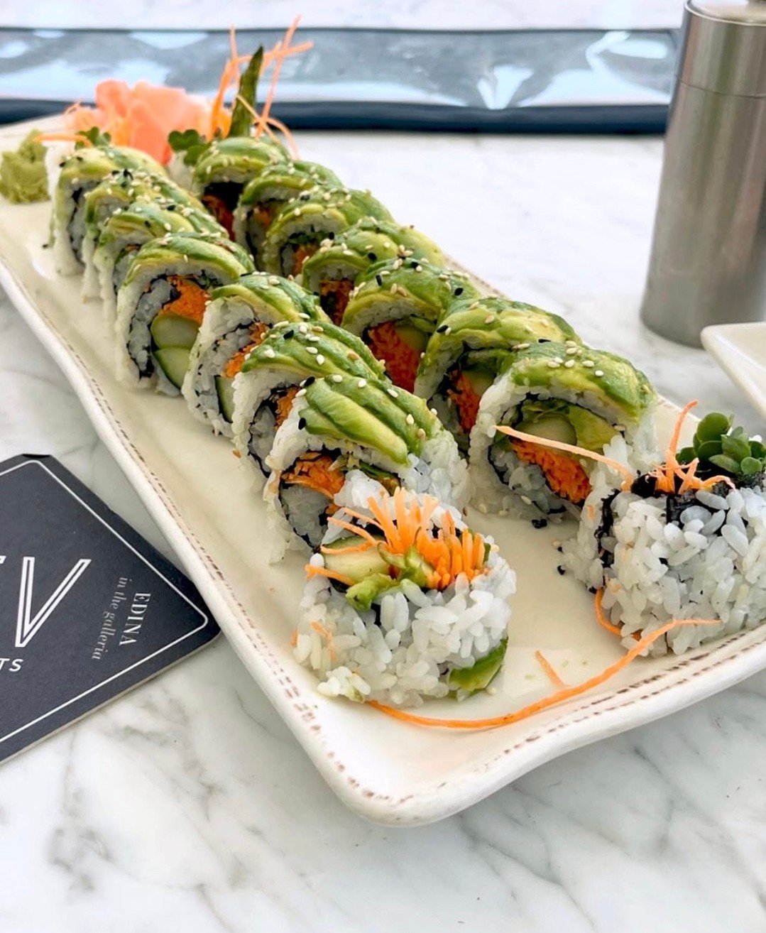 It's always a good time to enjoy a @cov_restaurants sushi roll! 🍣 From lunch dates to dinner reservations and every delicious moment in between (hello, discounted rolls for happy hour!), it's the perfect place to enjoy fresh seafood, beautifully rol