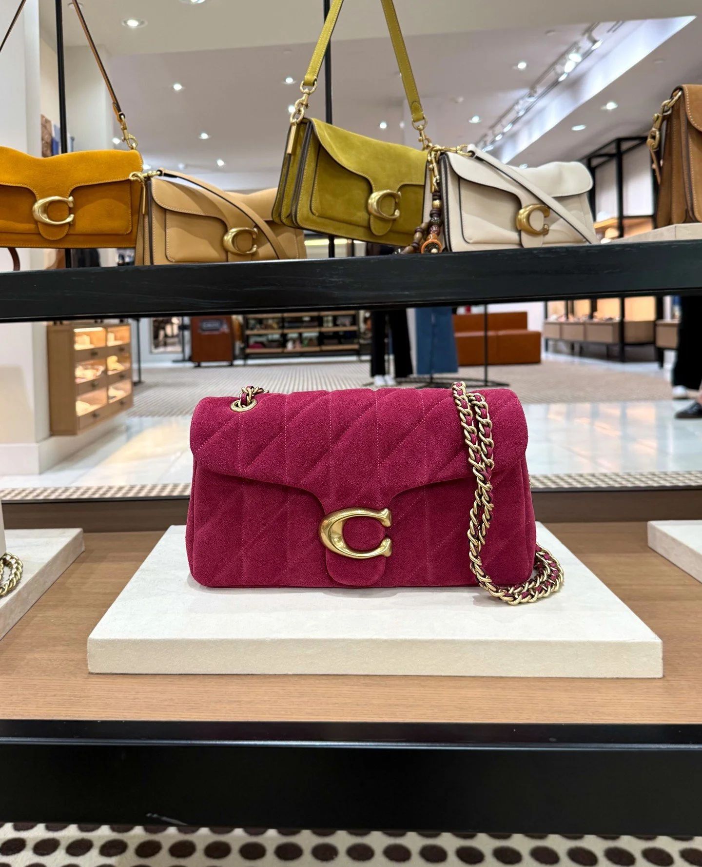 We&rsquo;re currently coveting a @coach bag for every occasion on our summer calendar. ✨ From classic leather styles to rich suede silhouettes&mdash;and the season&rsquo;s must-have Brooklyn Shoulder Bag in Multi and Muted Olive Straw&mdash;there&rsq