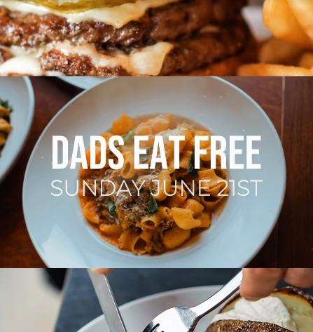 CRAVE | Dads Eat Free Father's Day