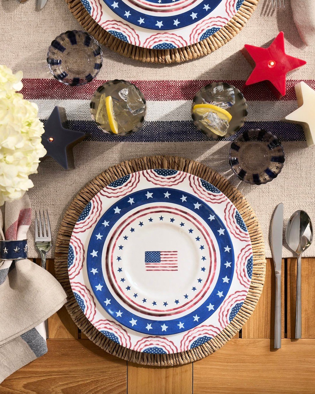 Looking for last-minute touches before the holiday weekend? 🇺🇸 @potterybarn has festive d&eacute;cor, entertaining essentials and seasonal favorites to help you host in style! And while you're here, don't miss all the star-spangled savings happenin