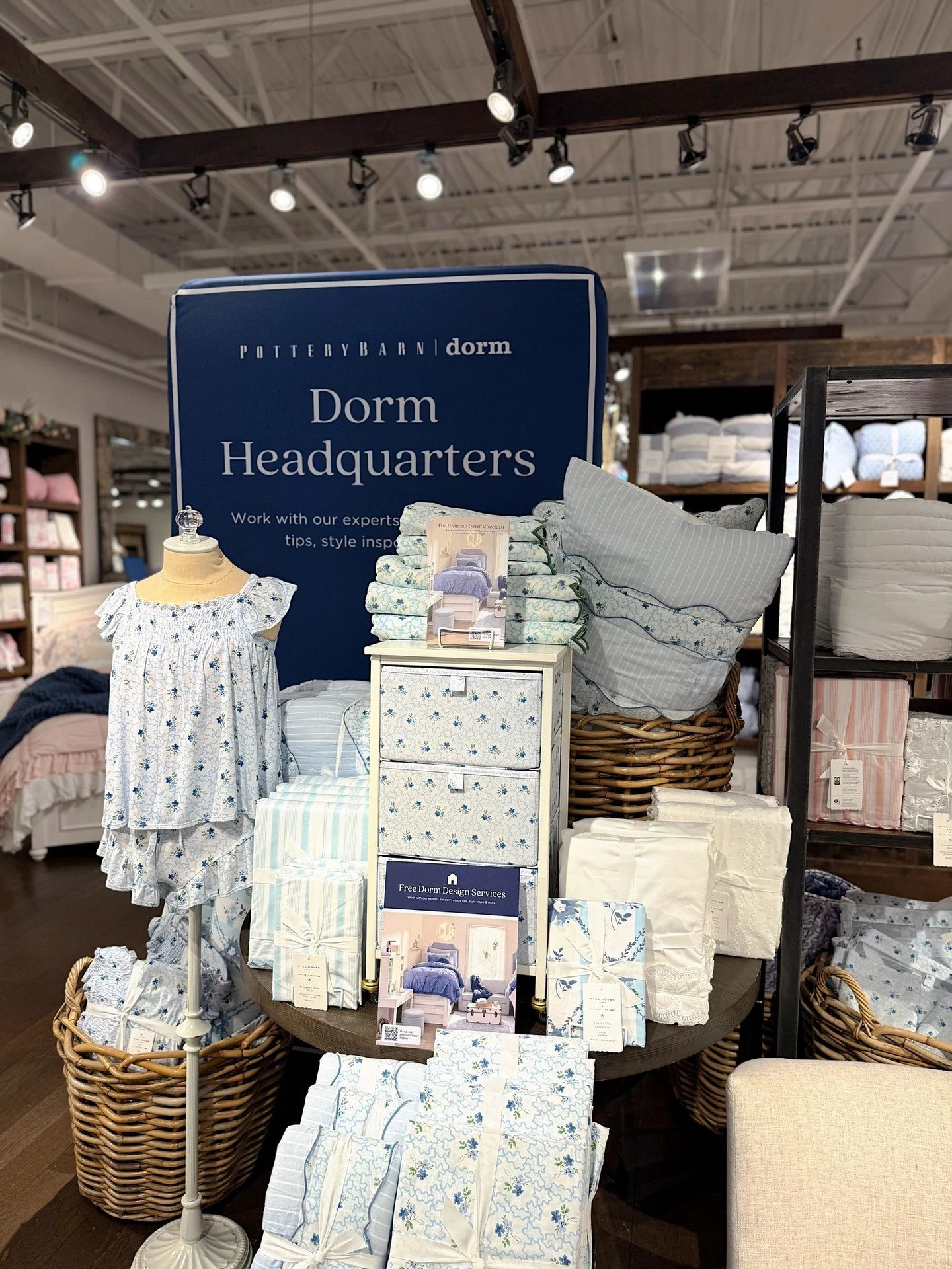 The countdown to move-in day is on! 📚 Get a head start on dorm shopping with @potterybarnteen, your destination for beautifully designed collections and collaborations that will have every space feeling like home this fall. Stop by to discover their