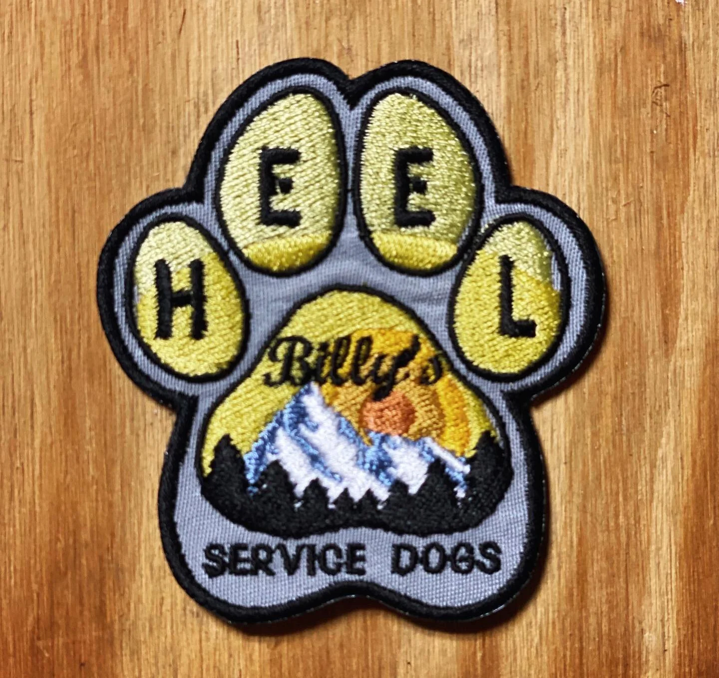 Logo for an awesome service dog trainer! 🐾