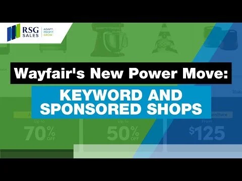 Wayfair's New Power Move:  Keyword and Sponsored Shops