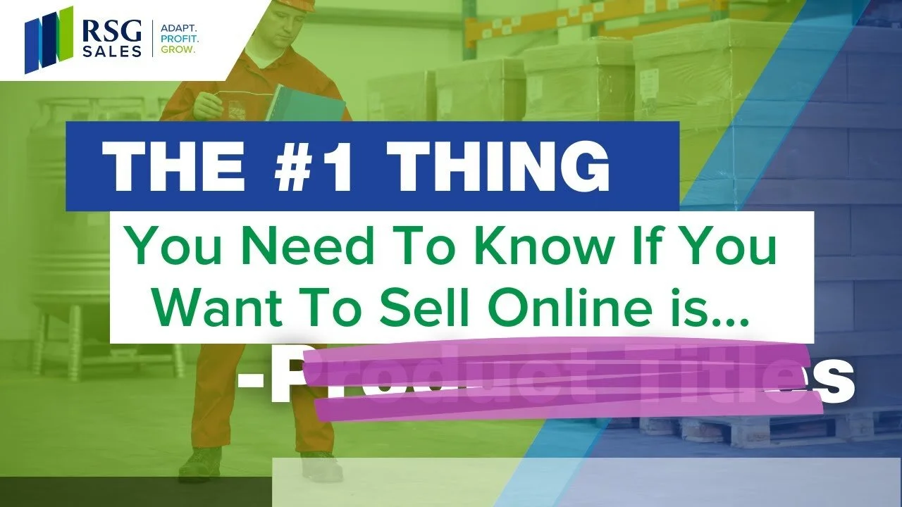 Number 1 Thing You Need To Know If You Want To Sell Online  Product Titles