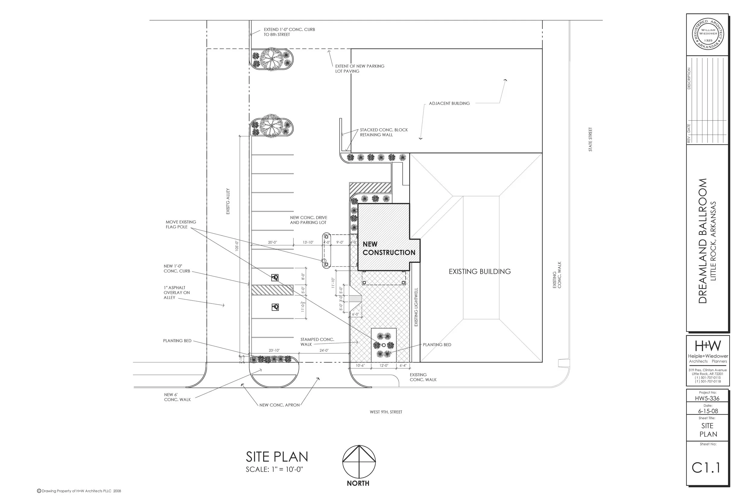 Site Plan… the DREAM