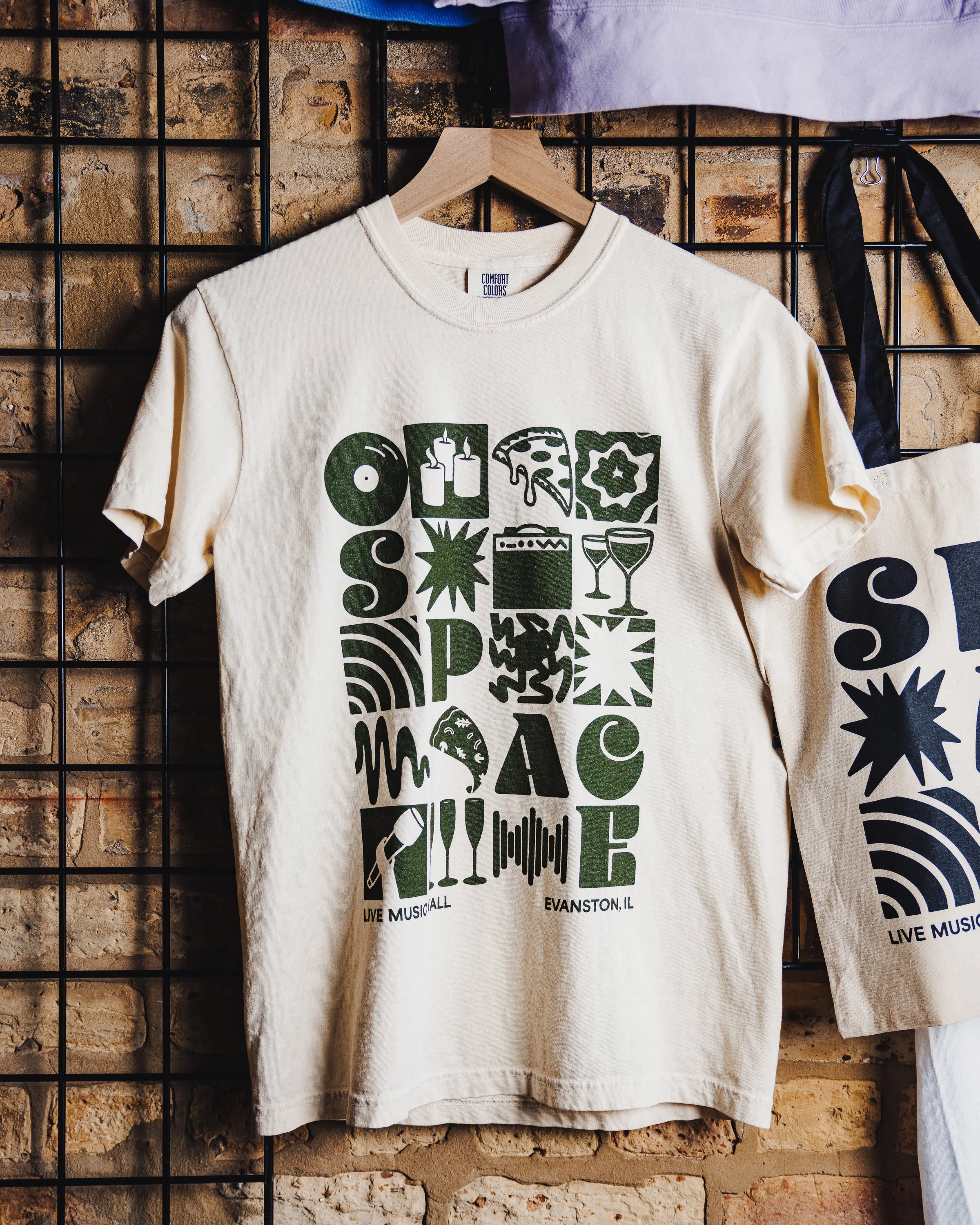 Space Block Icon Short Sleeve Tee