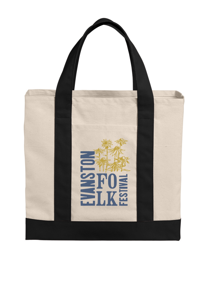 Evanston Folk Fest Tote Bag