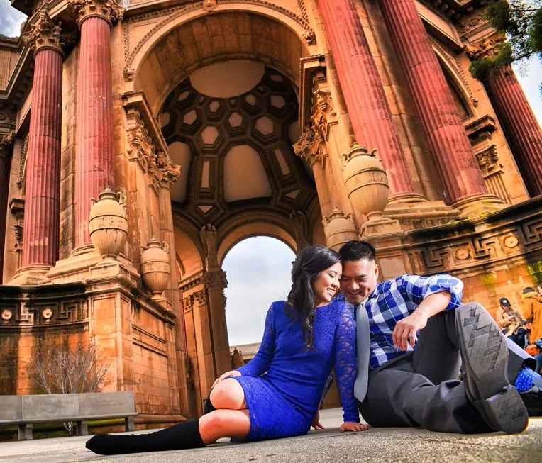 Eugene and Jackie Engagement Session - San Francisco