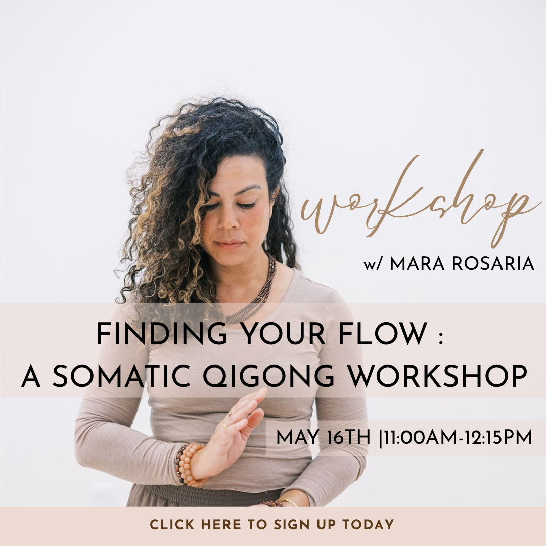 MAY 16TH - QIGONG WORKSHOP
