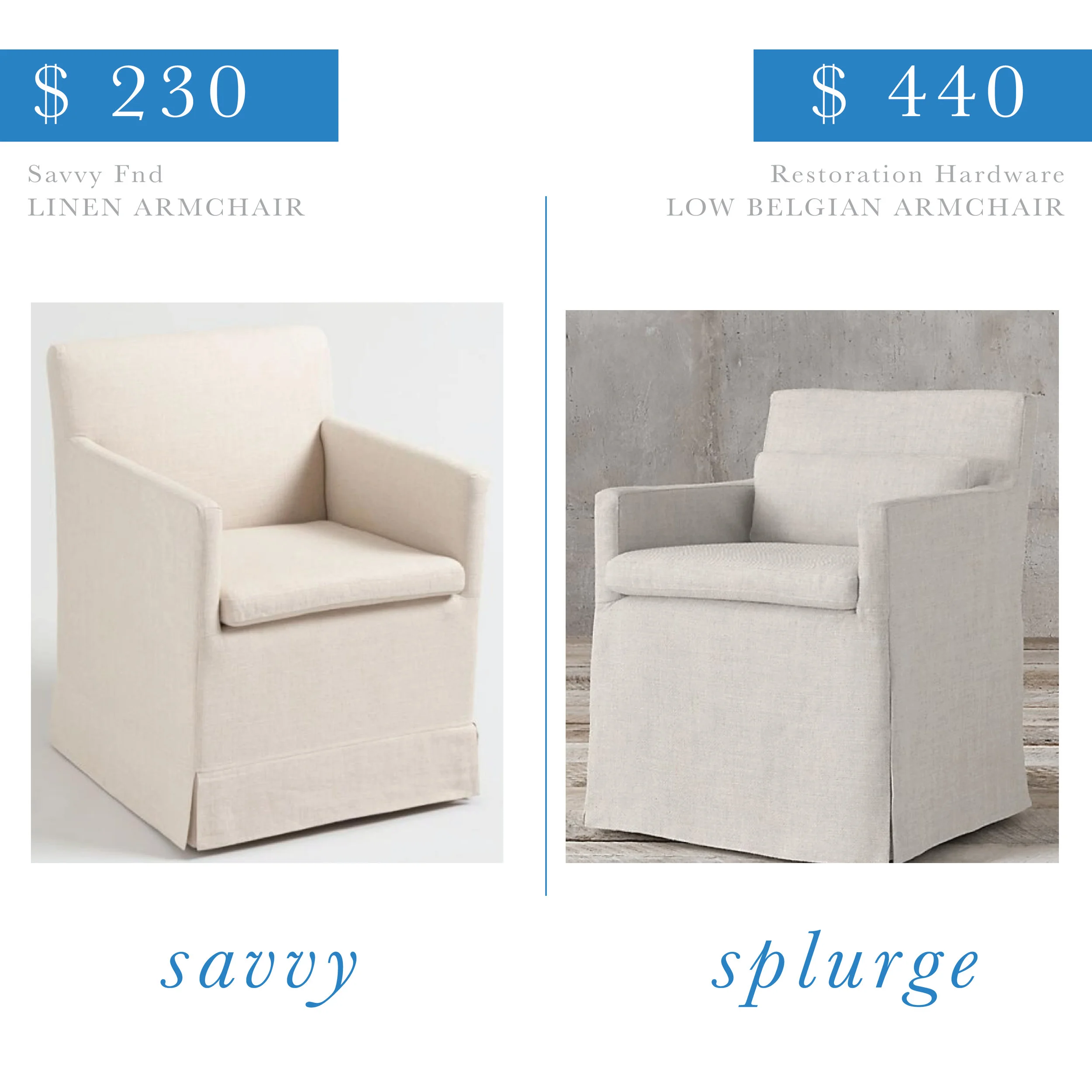 Linen Armchair