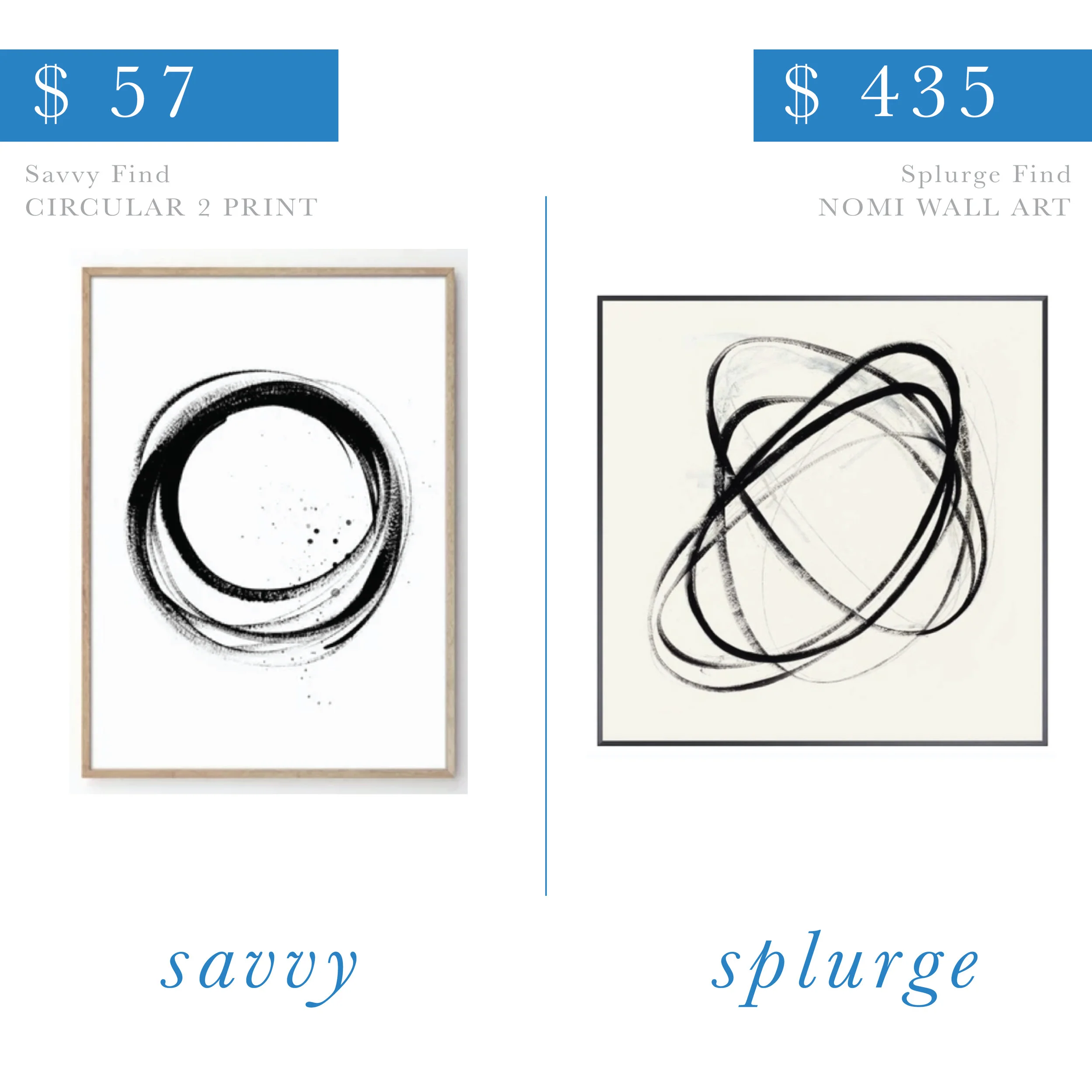 Black and White Abstract Art