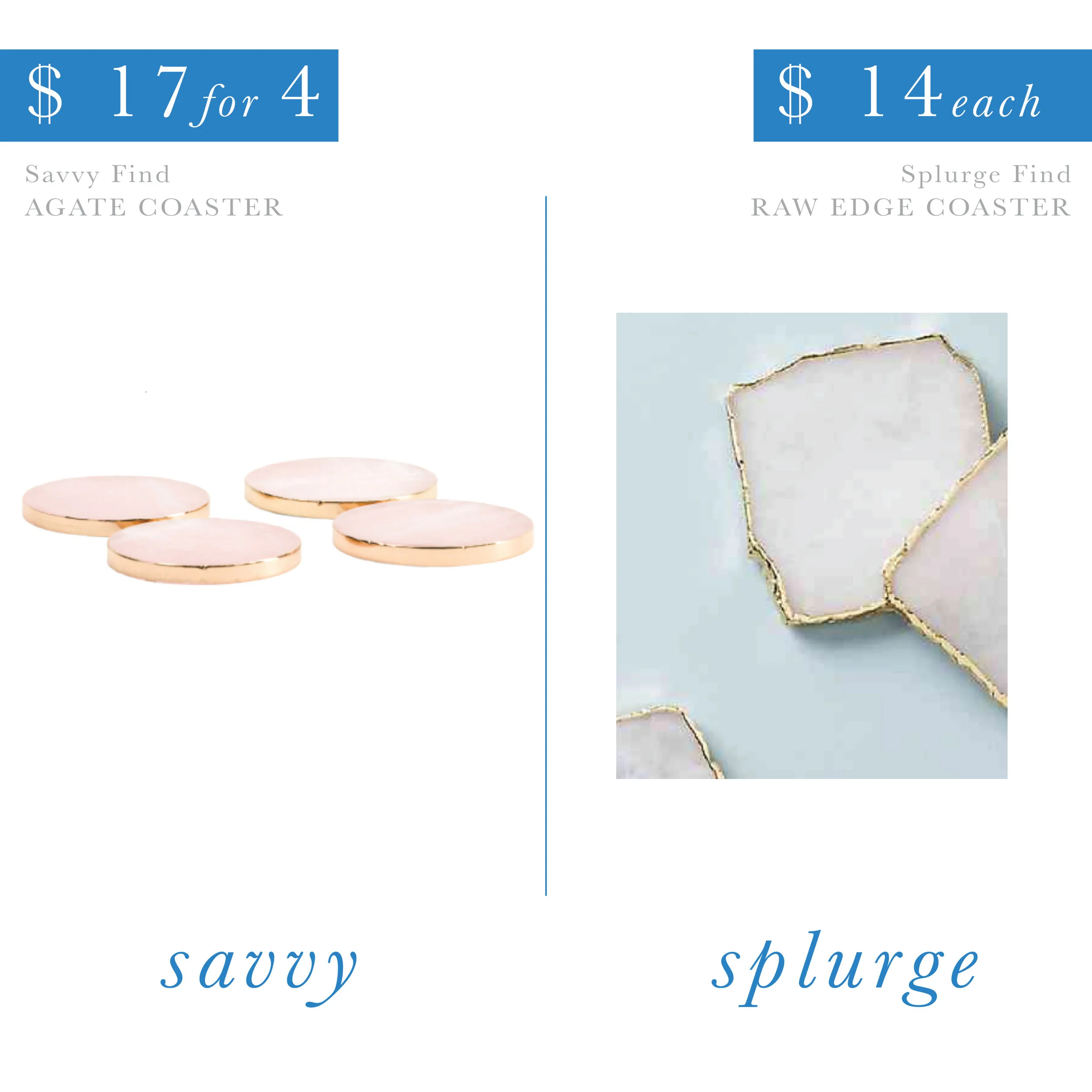 Agate Coasters