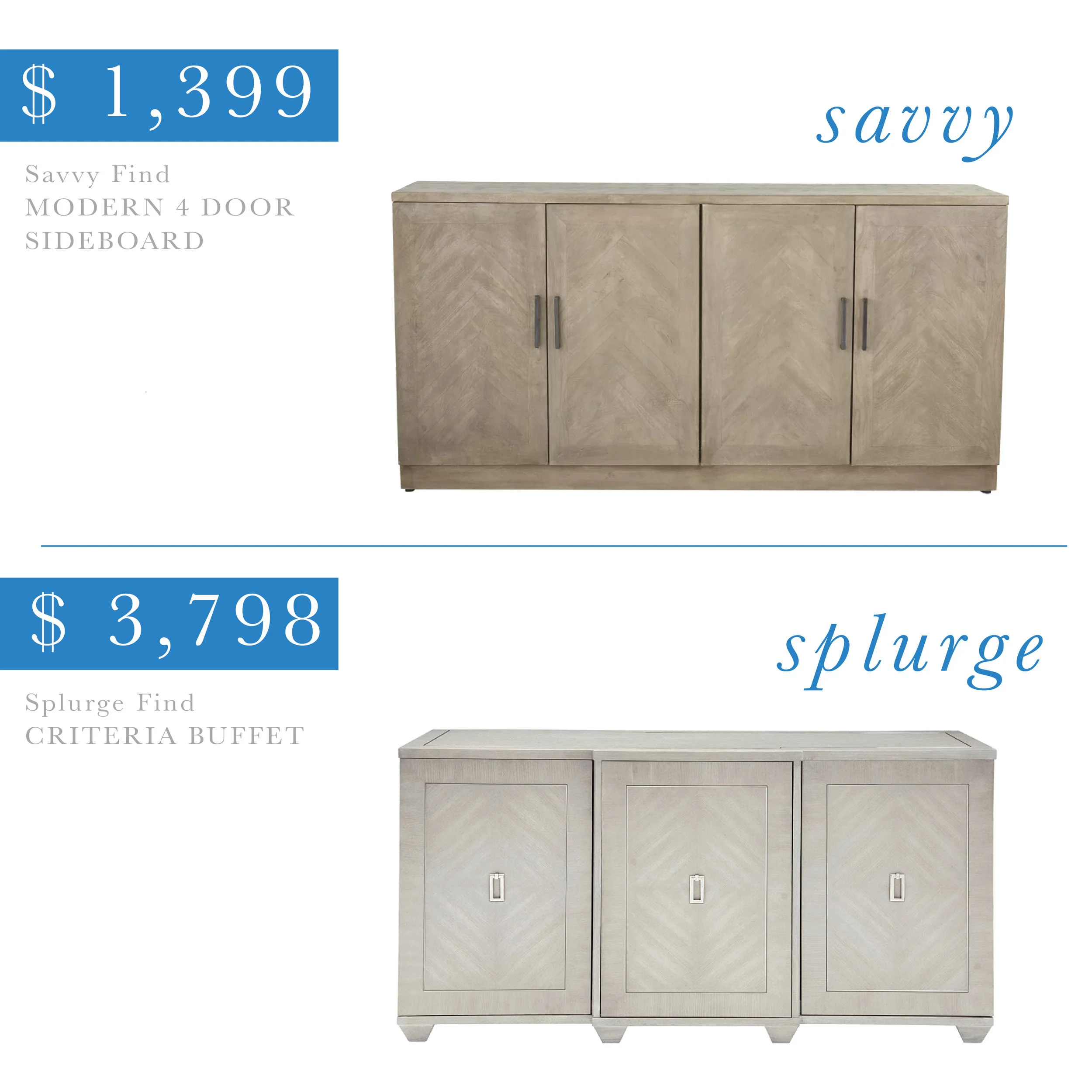 Wood Grain Sideboard