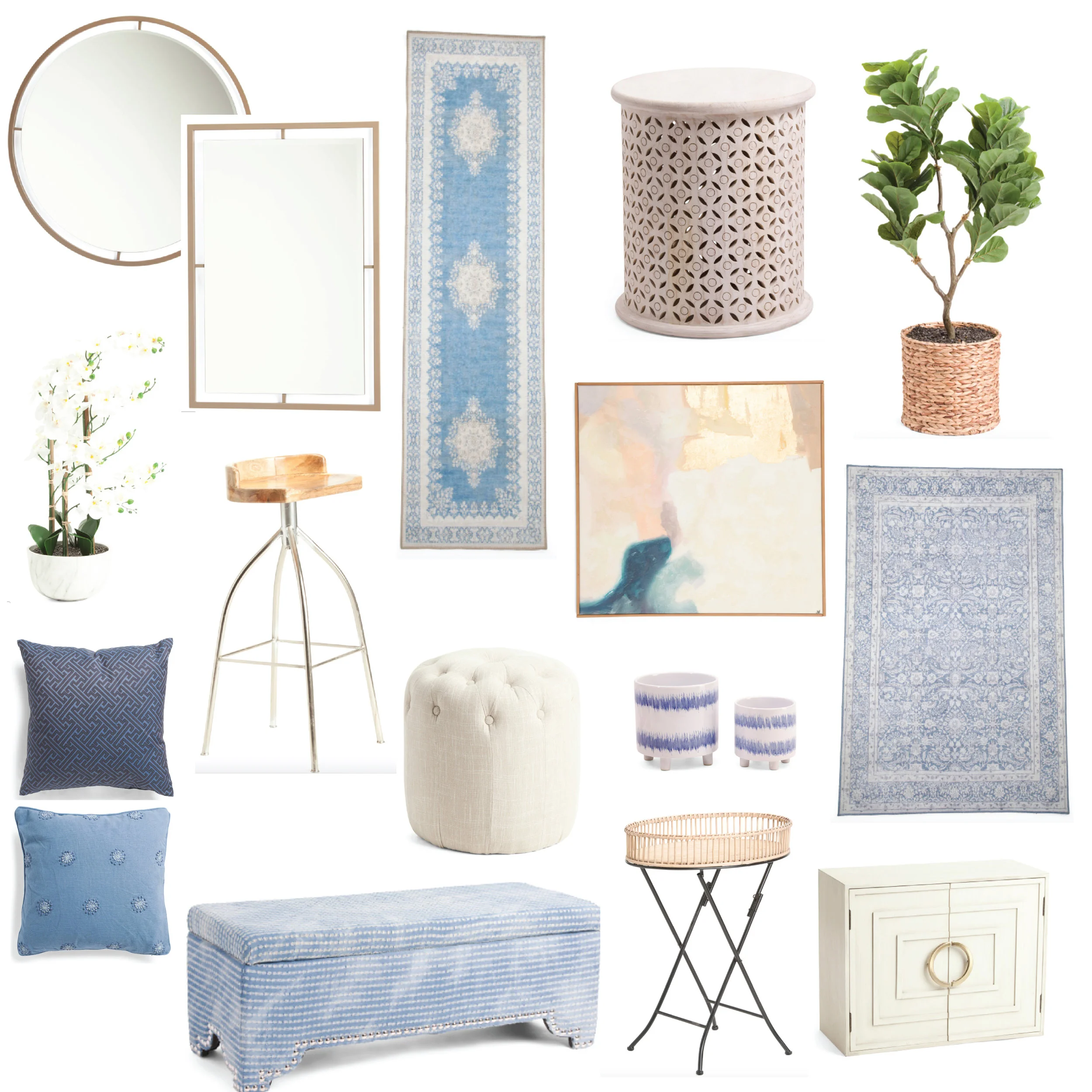 Transitional Blue + White | Bonus Finds 1/12