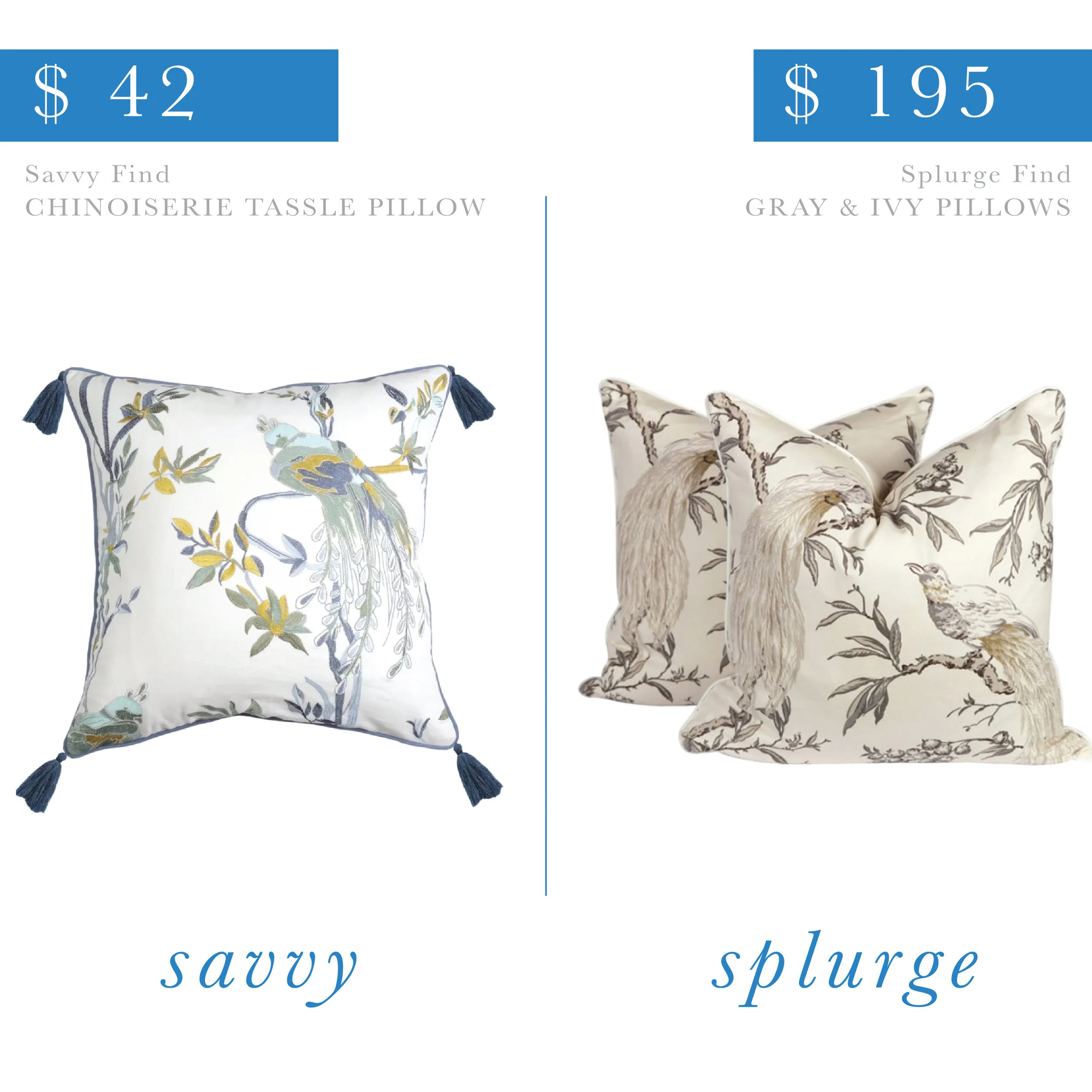 Chinoiserie Tassel Pillow