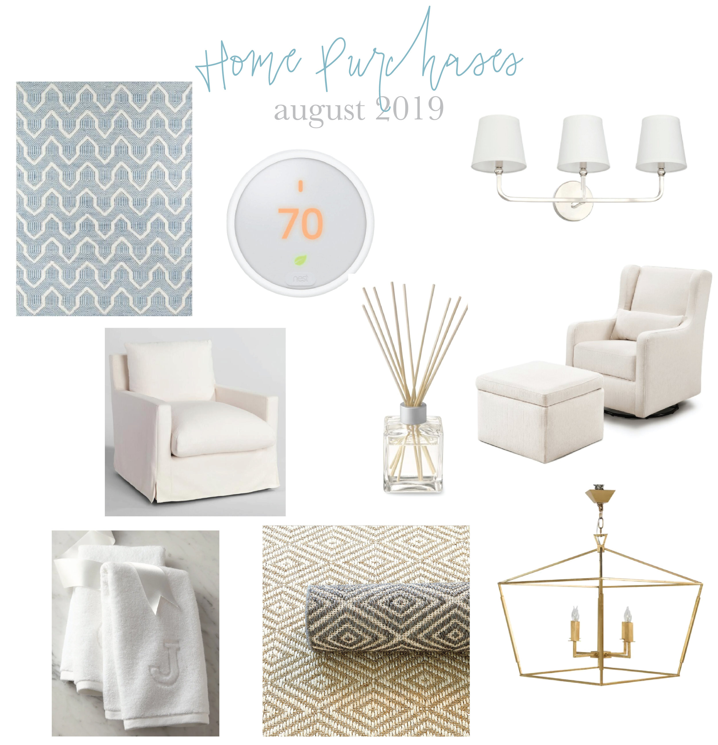 Our August Purchases