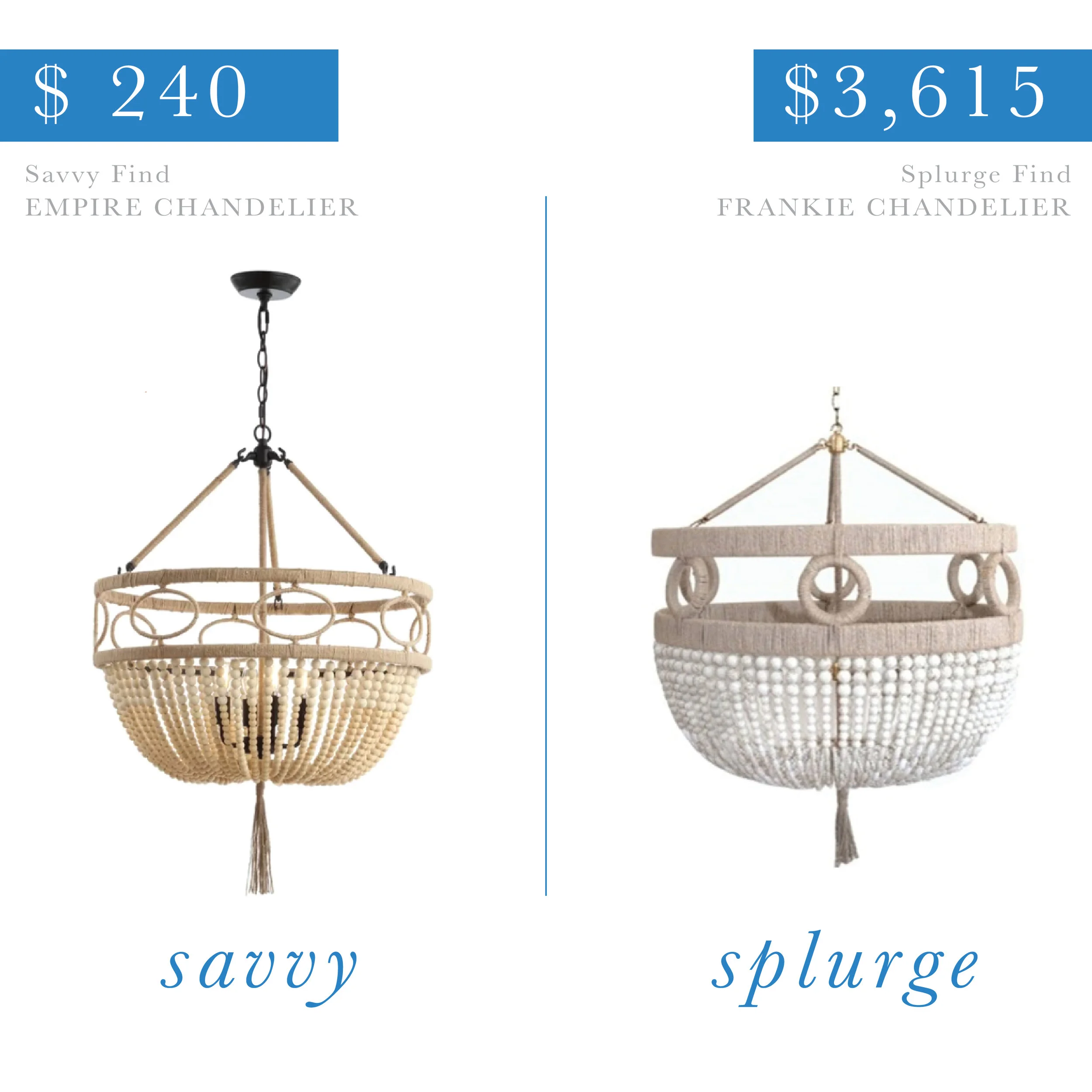 Beaded and Woven Chandelier