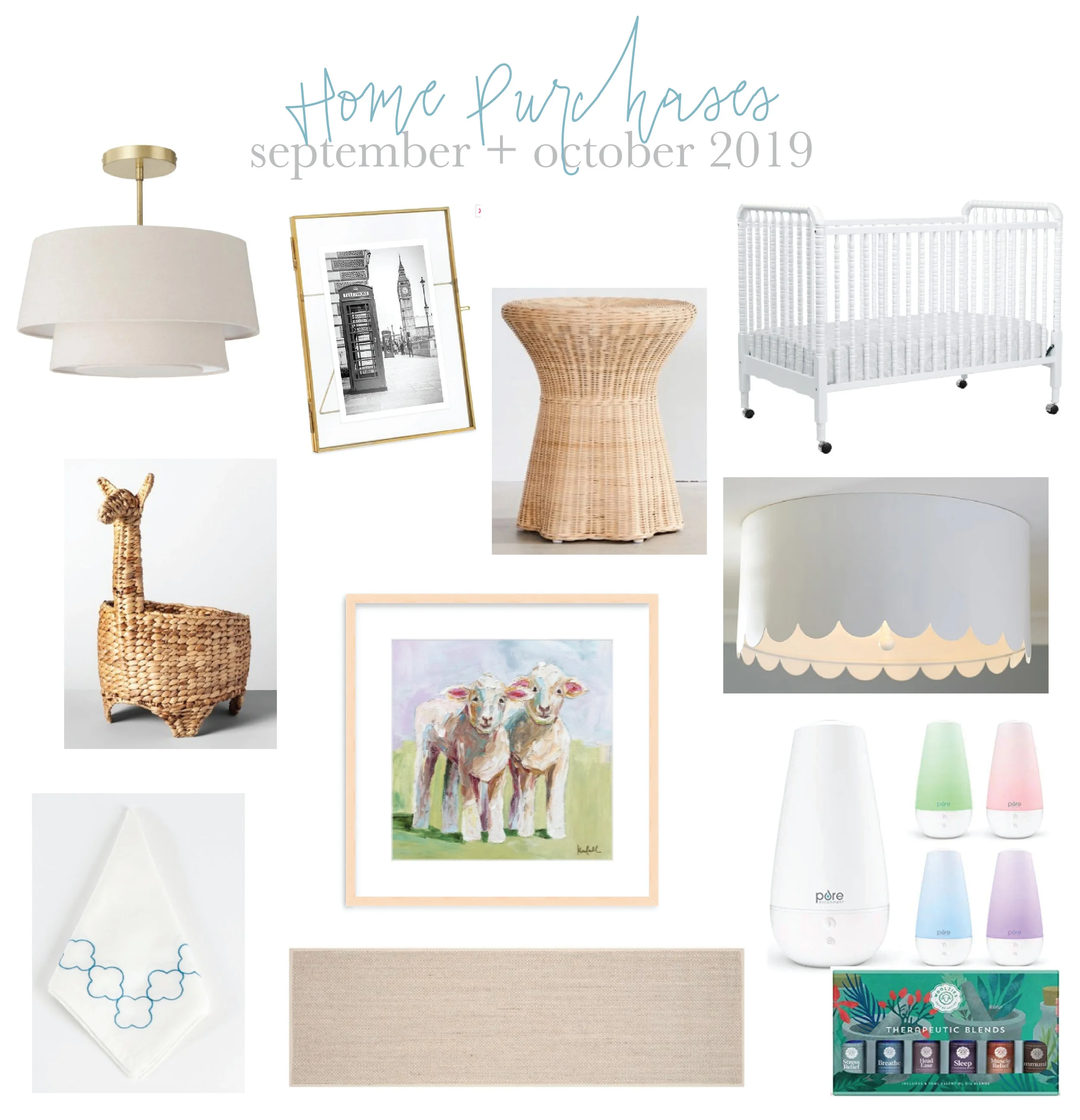 Our September & October Purchases