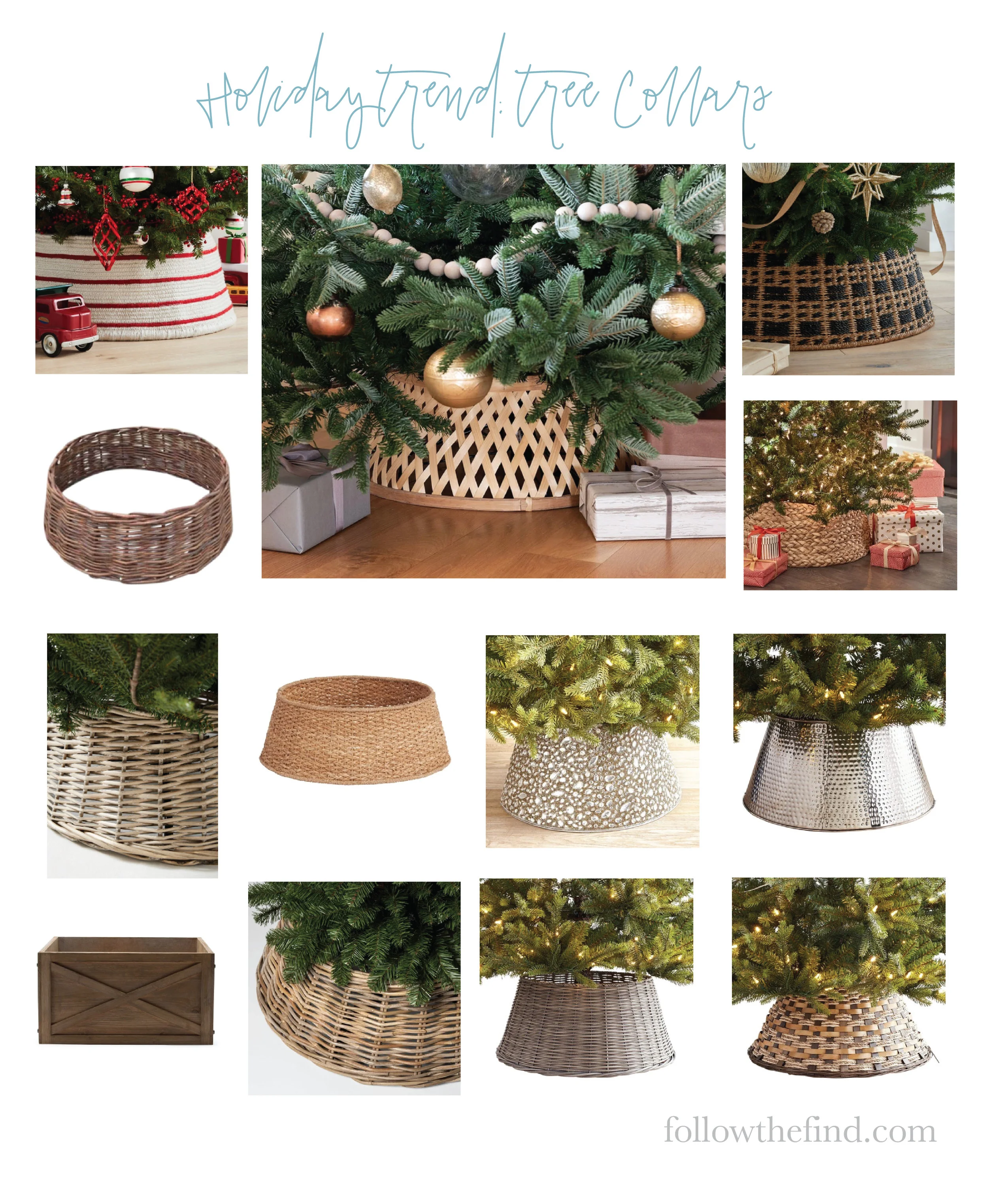 Holiday Roundup: Tree Collars