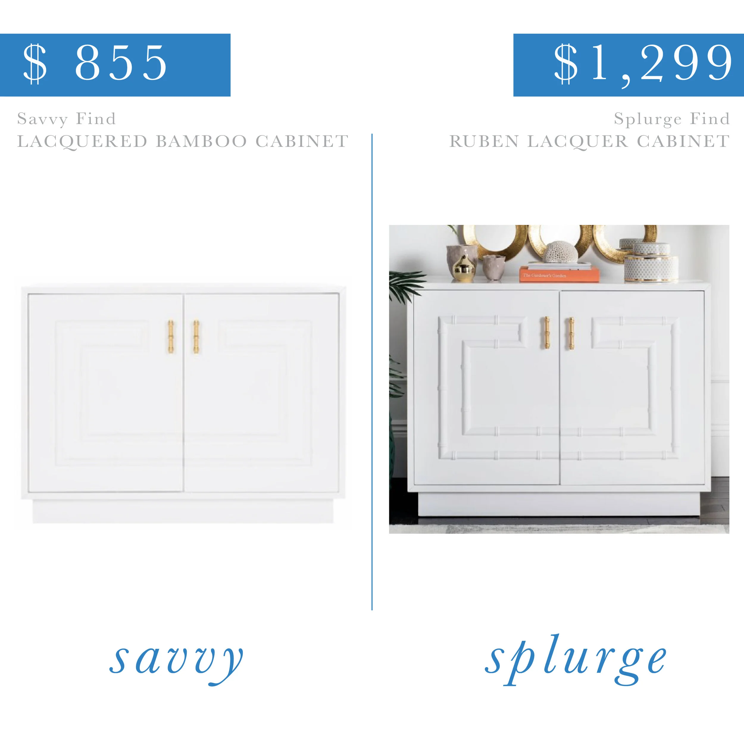 White Lacquered Cabinet