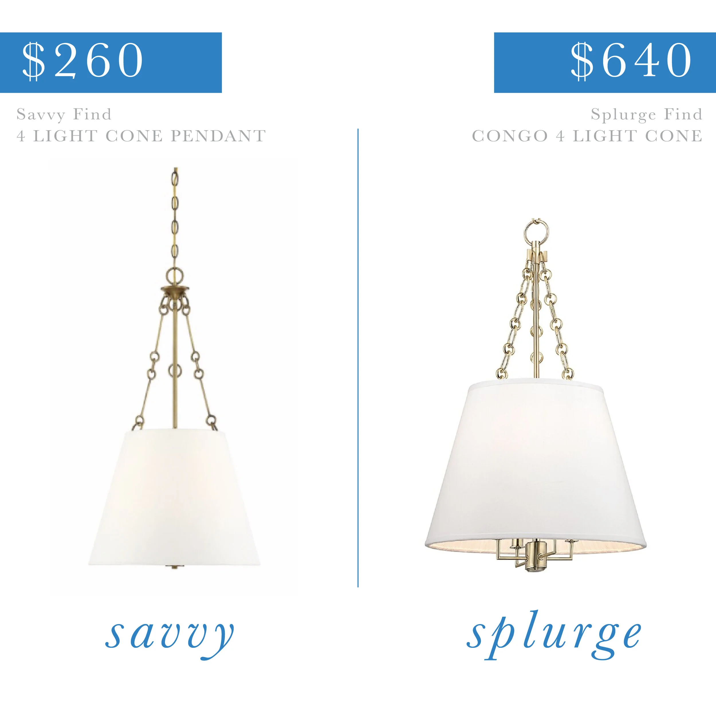 Cream Cone Pendant Light