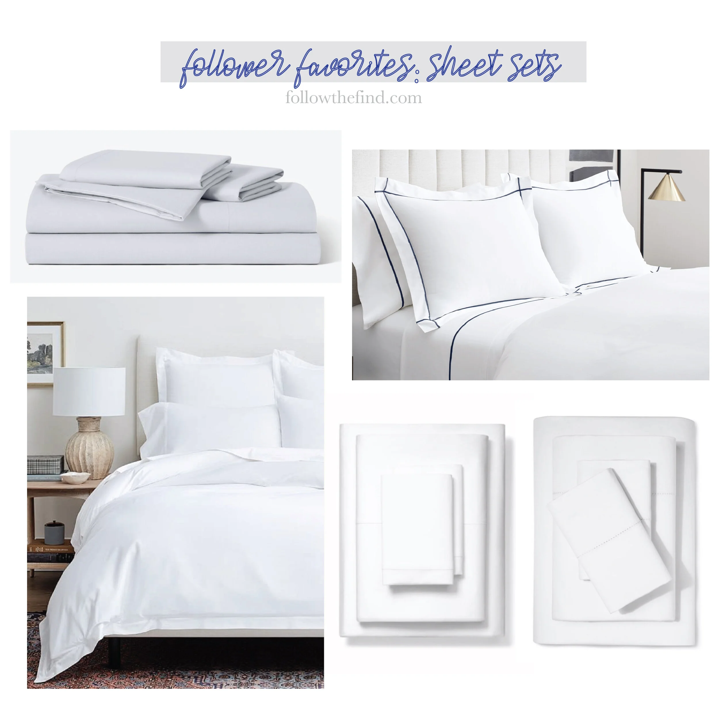 Follower Favorites: Sheet Sets