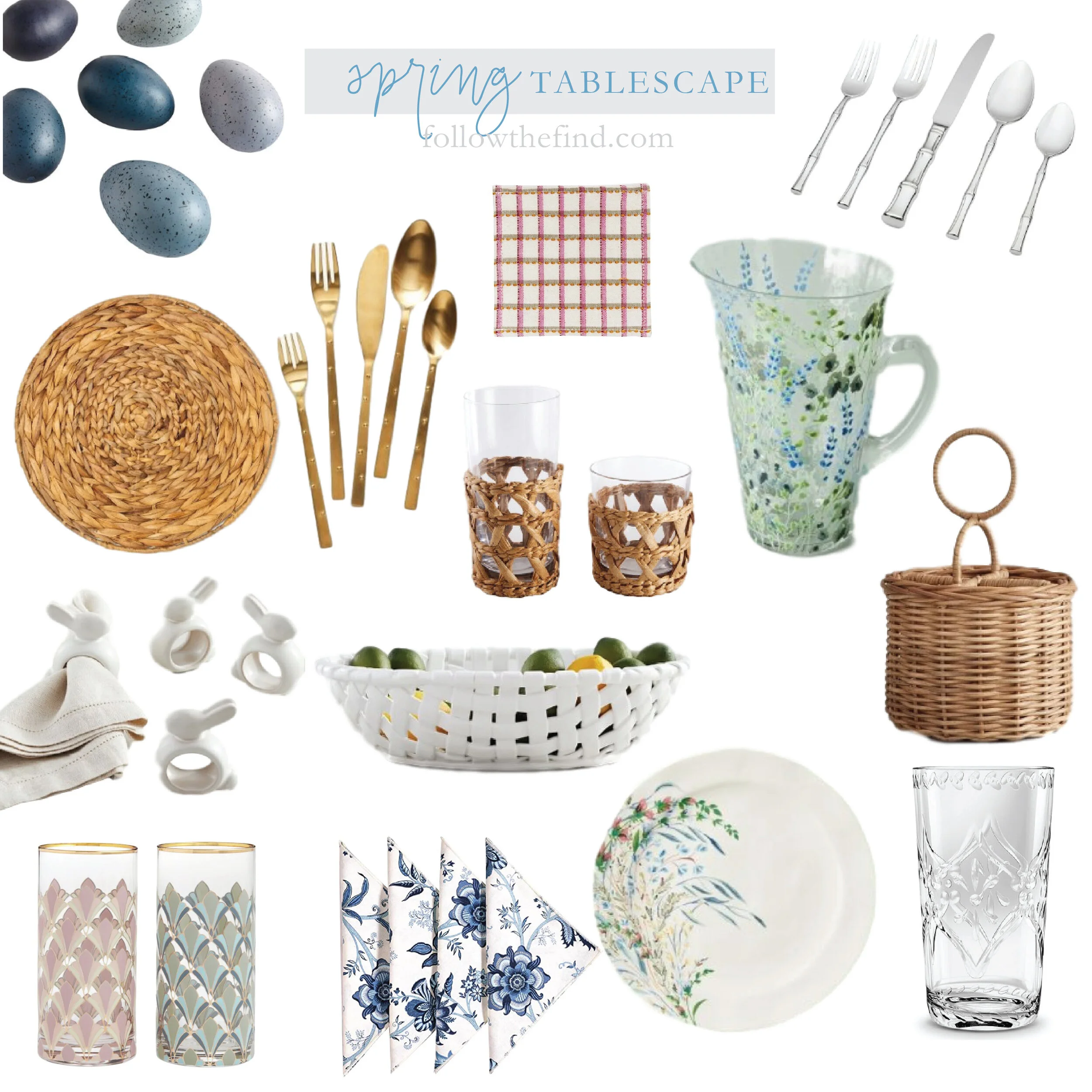 Spring Tablescape