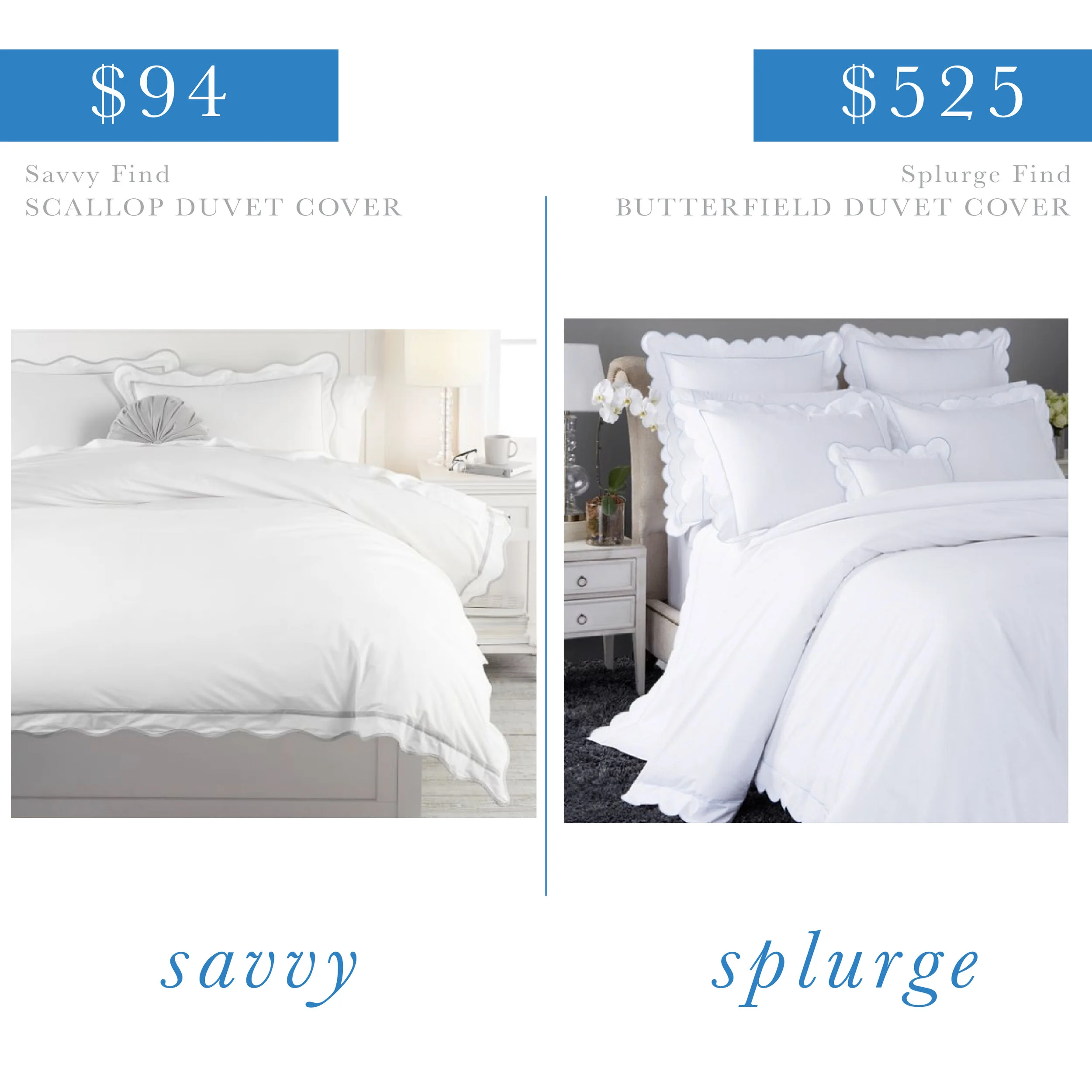 Scallop Duvet Cover