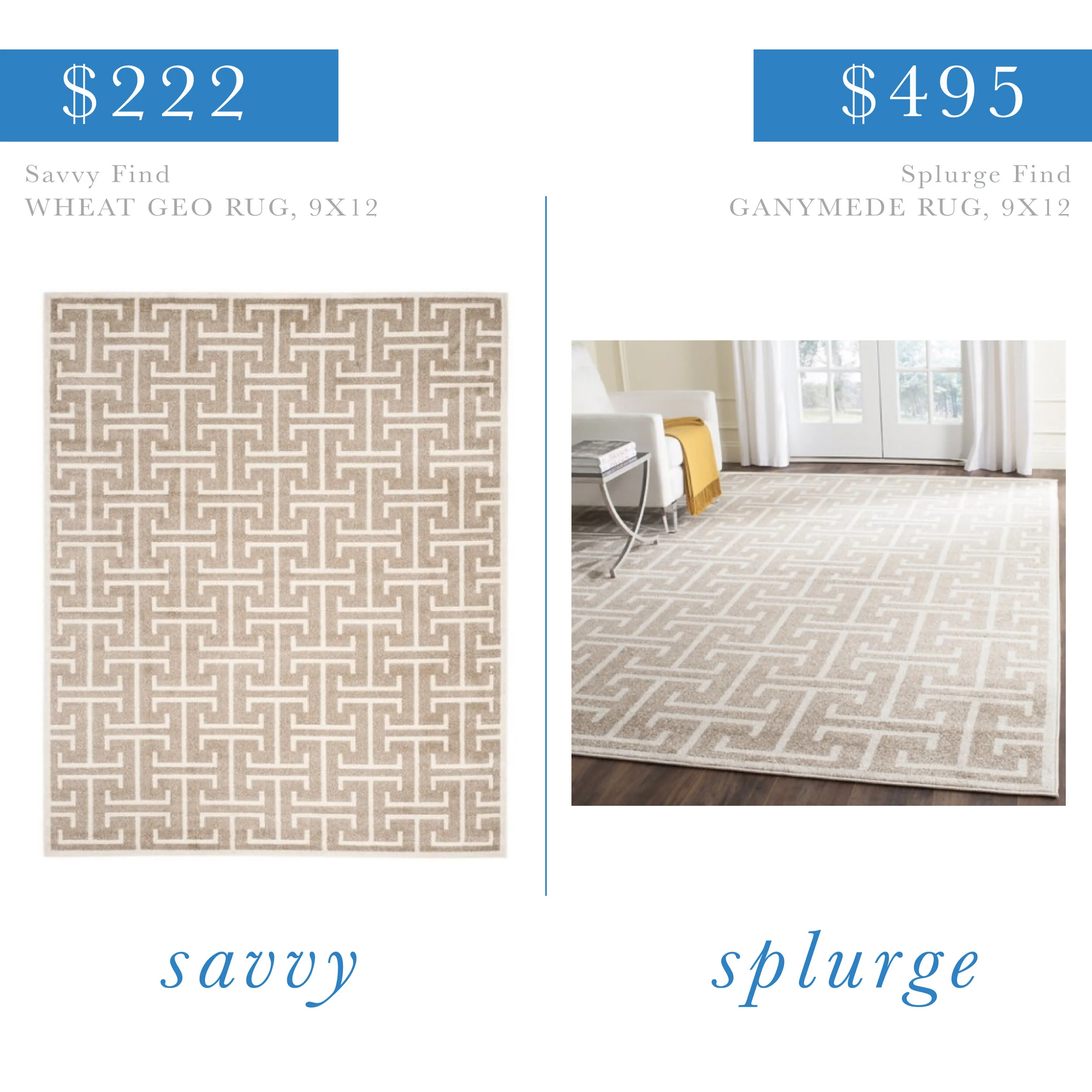 Wheat Indoor/Outdoor Rug