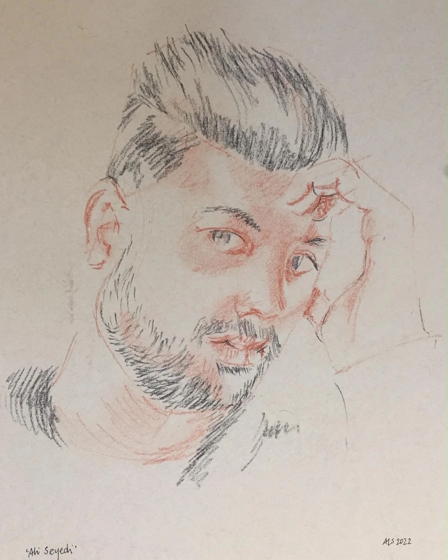 Ali Seyedi, 25 by Anne Lutyens-Stobbs