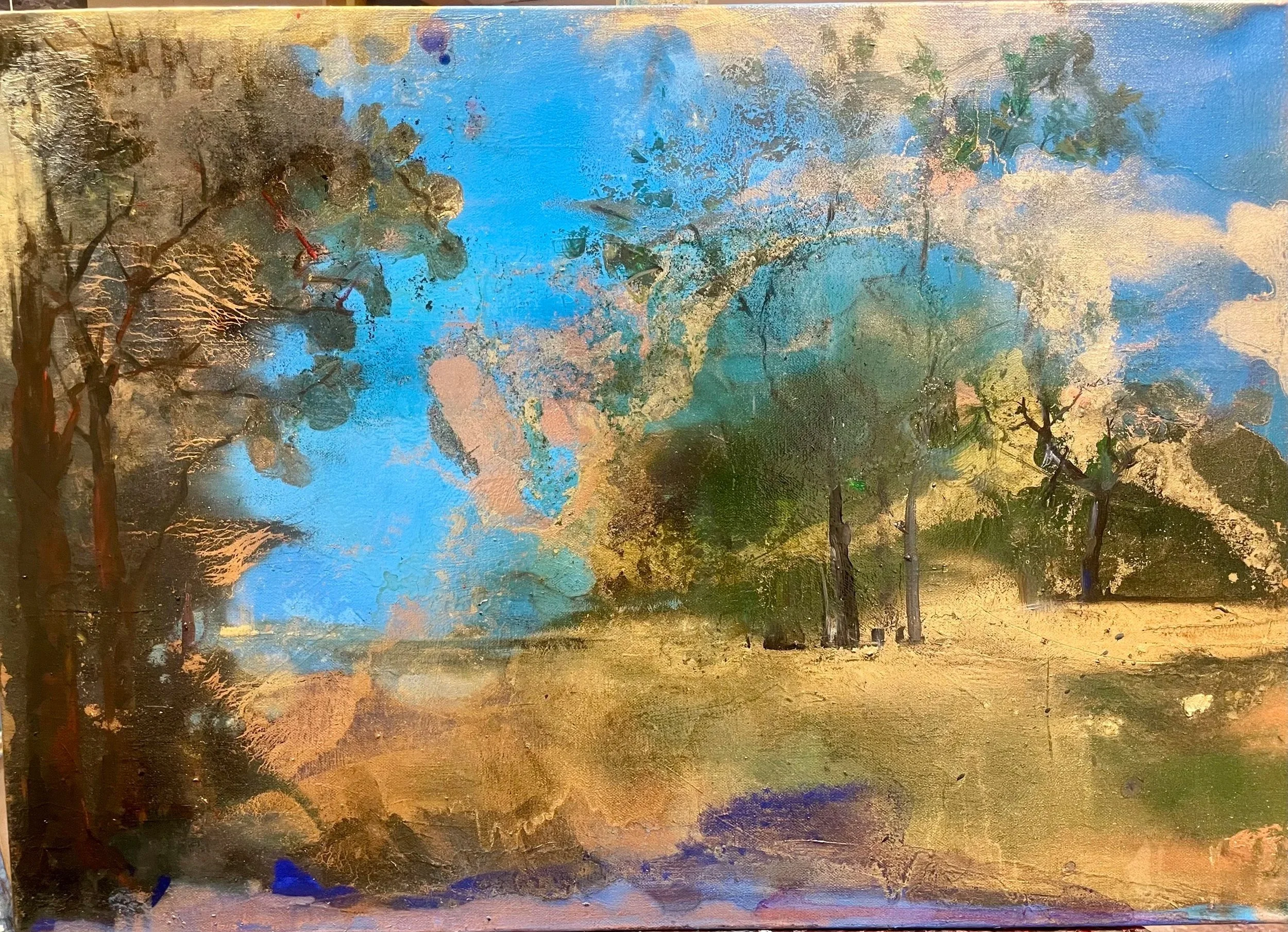 Blue Landscape