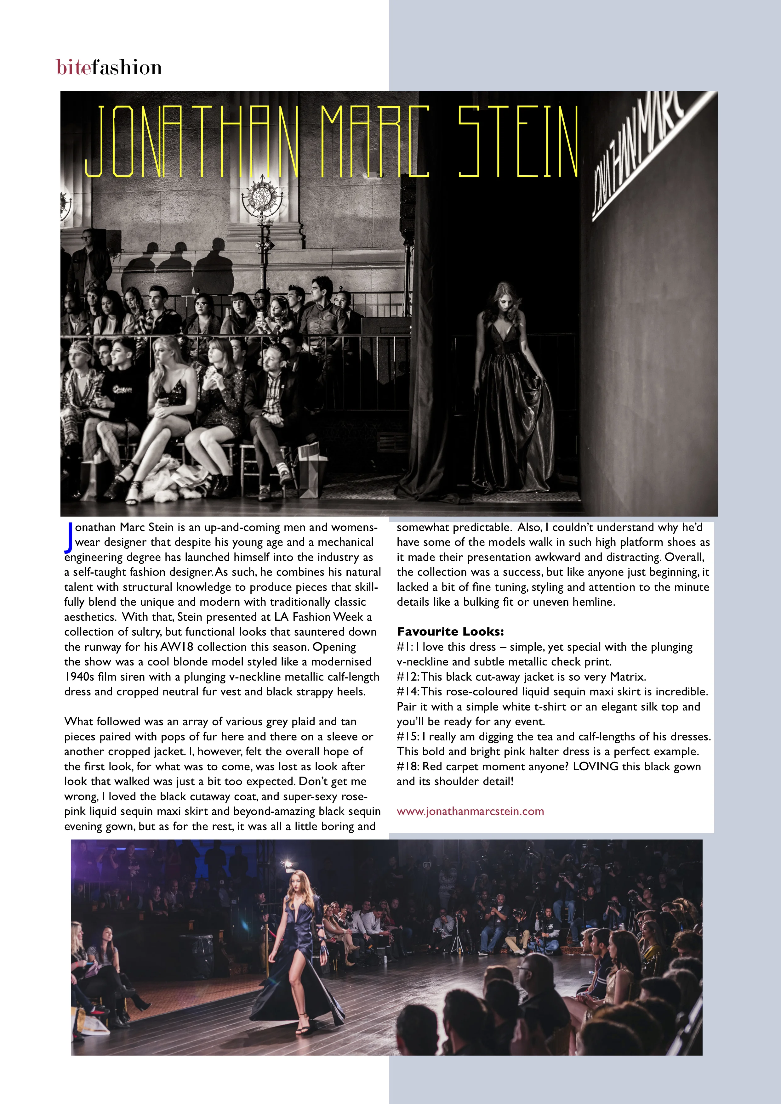 BITE MAGAZINE AUTUMN/WINTER 2018 ISSUE 23 2018