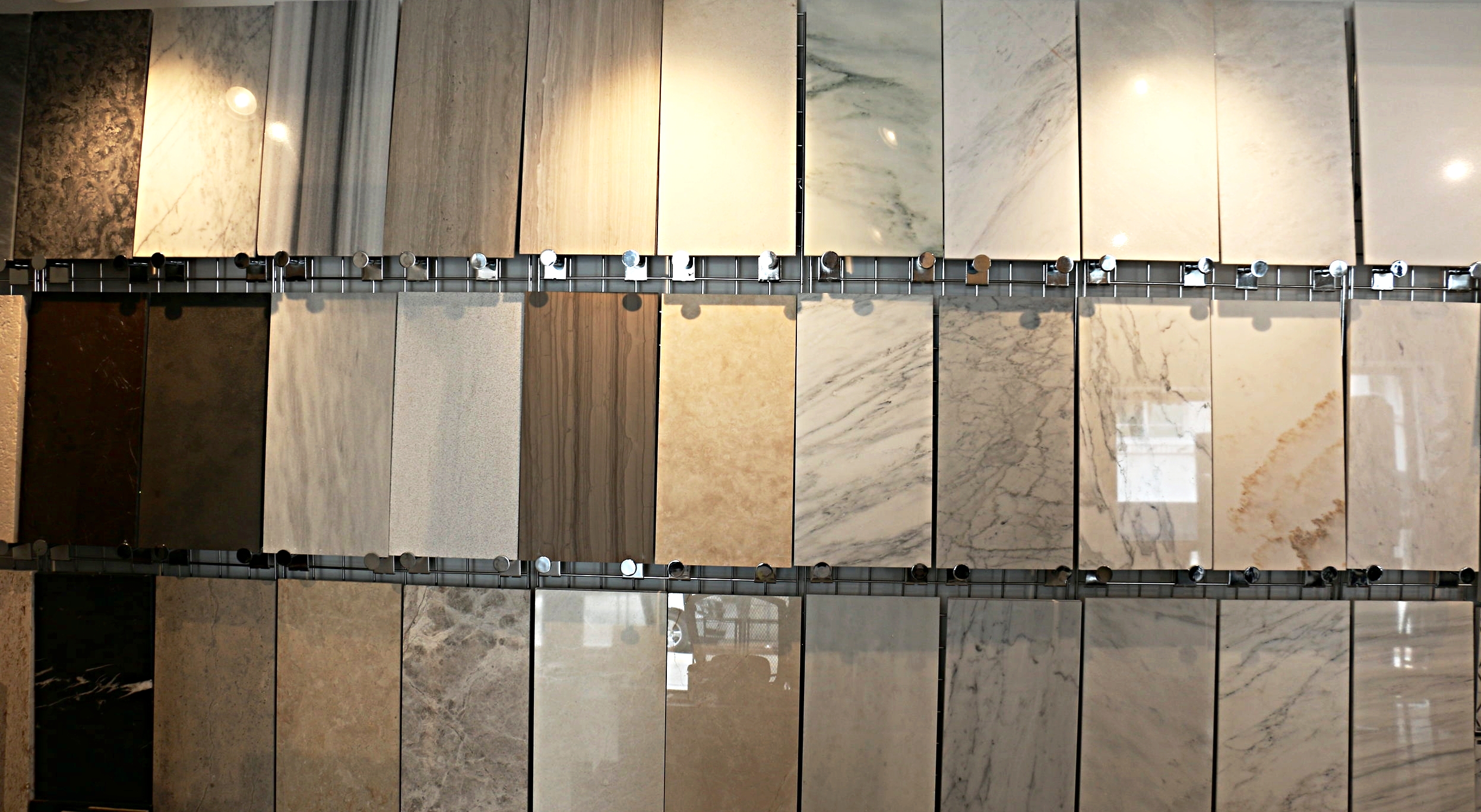 Natural stones at a warm, organic feel to any space.