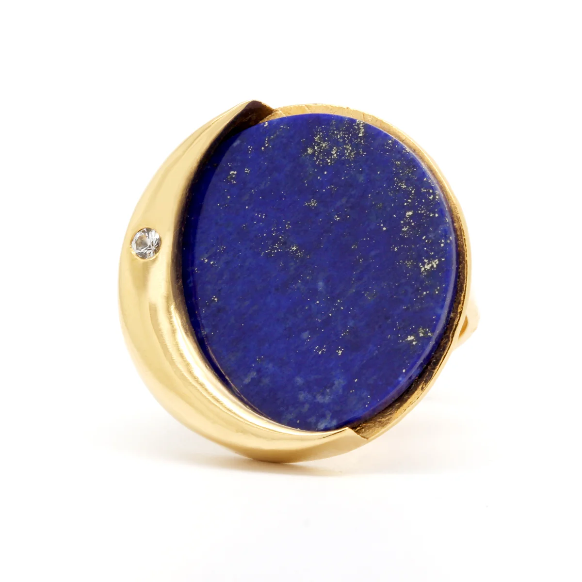 "Don’t Be Blue” Moon Ring