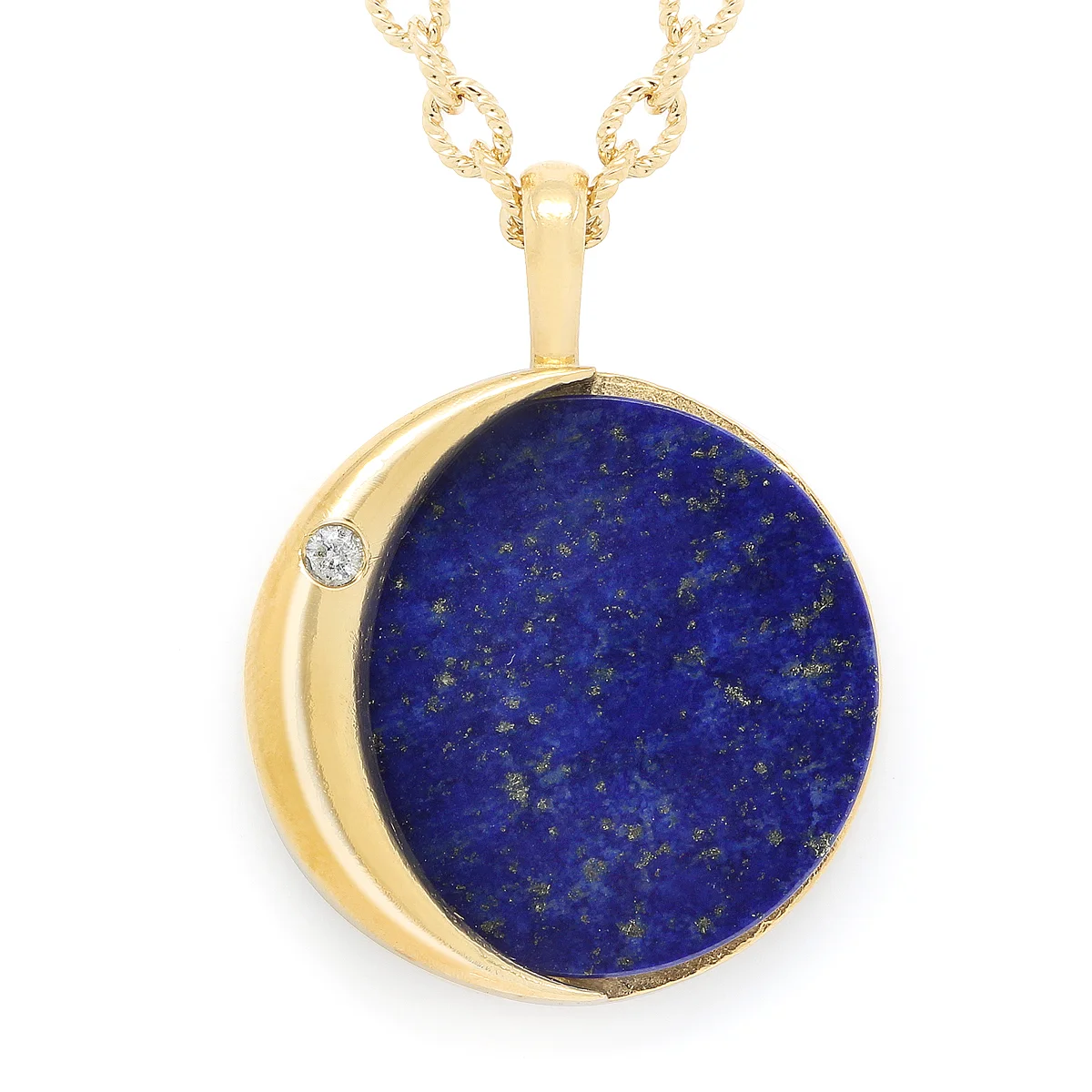 "Don’t Be Blue" Moon Necklace