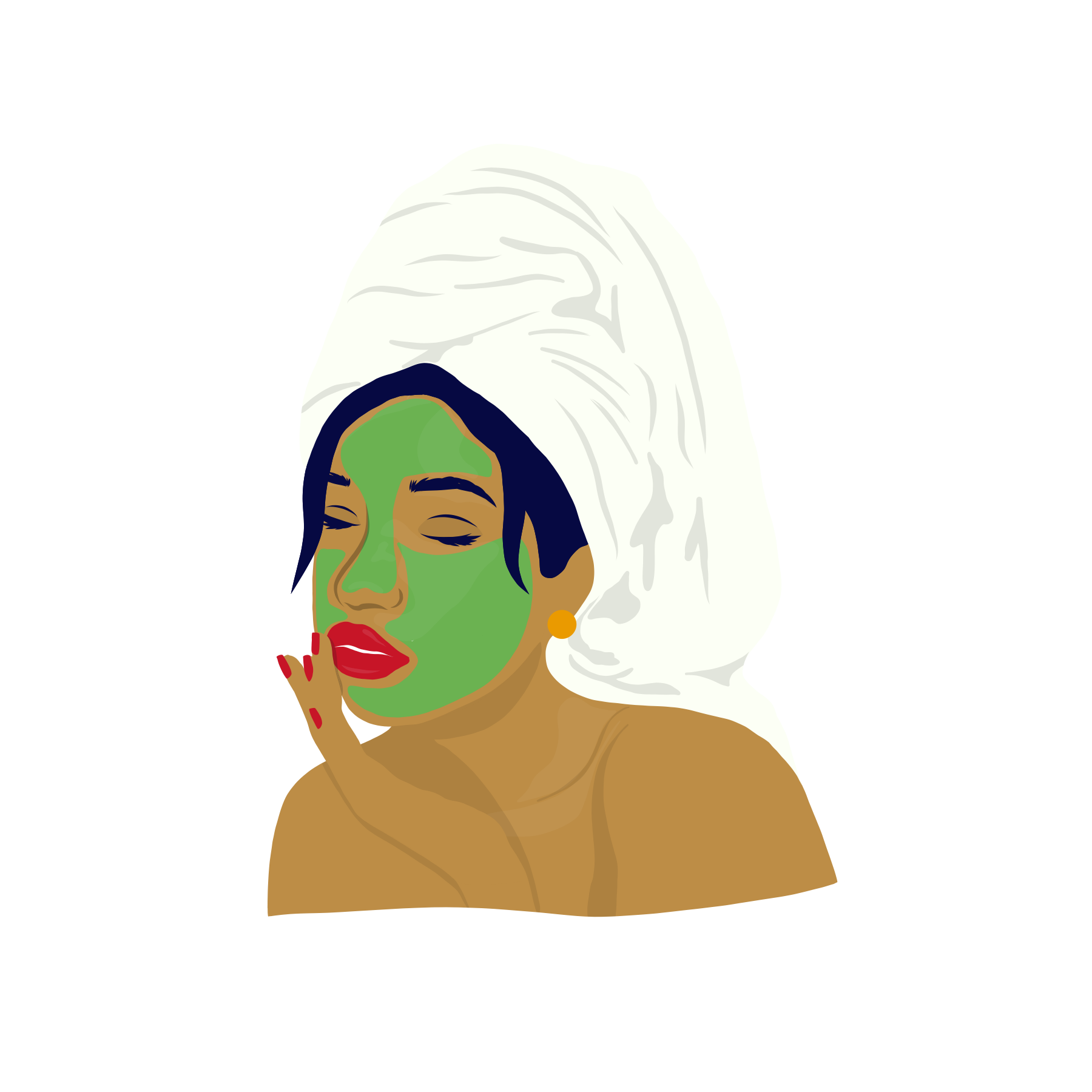 Latina Face Mask - Self Care Icon.png