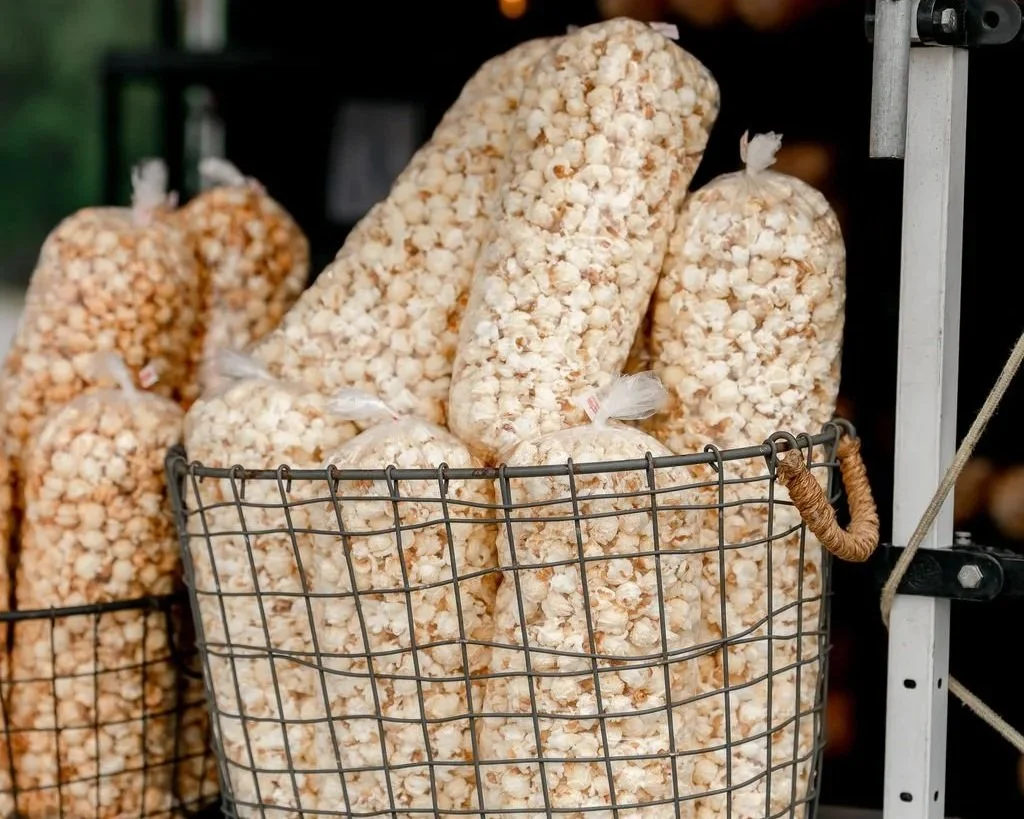 Popcorn and other food available at GypsyMoon Marketplace in Bowling Green, KY
