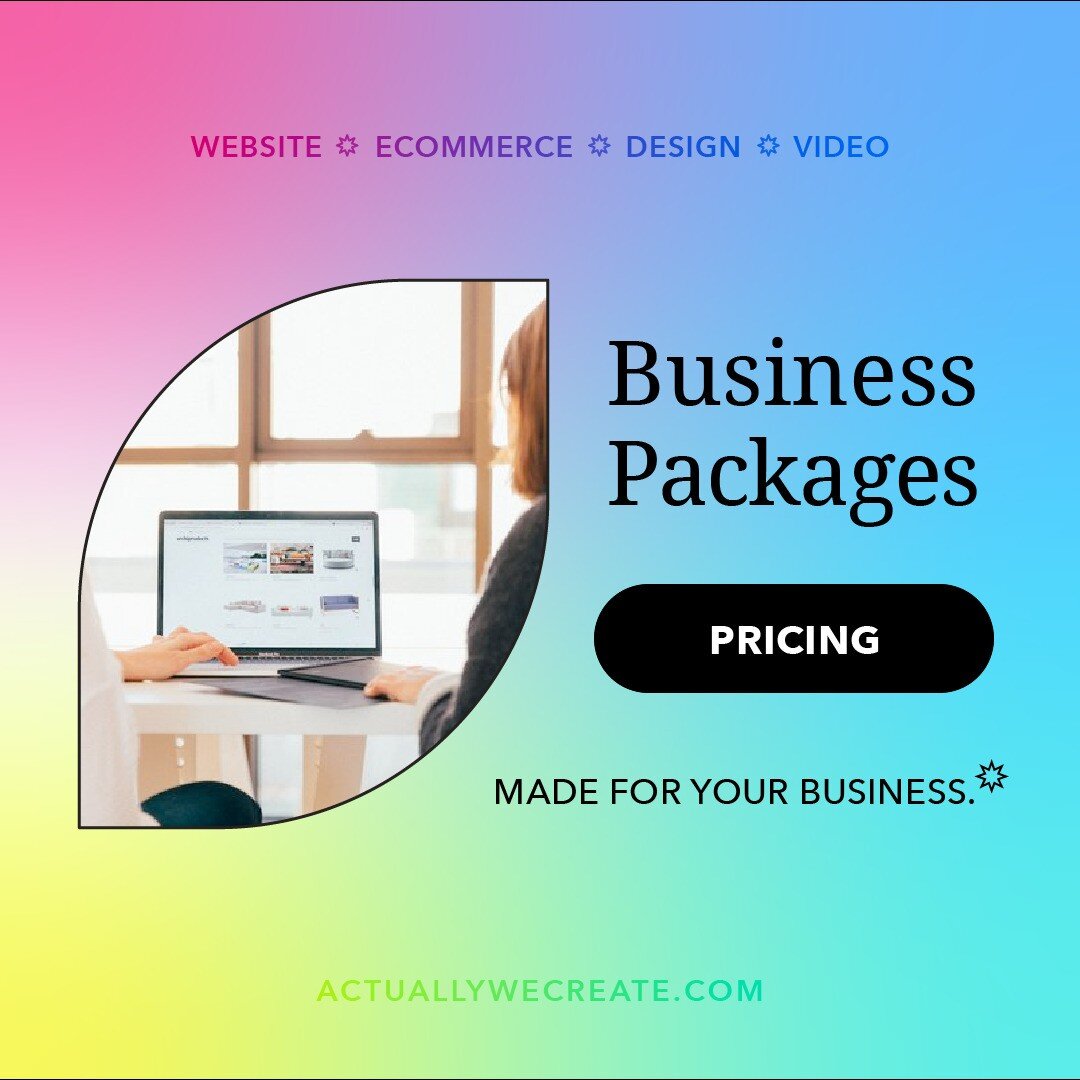 There are only a few things a new #entrepreneur really needs to start their business and we all know what they are. 

But why waste time learning how to build a website or design a logo when these packages are made especially for you?

See more @actu