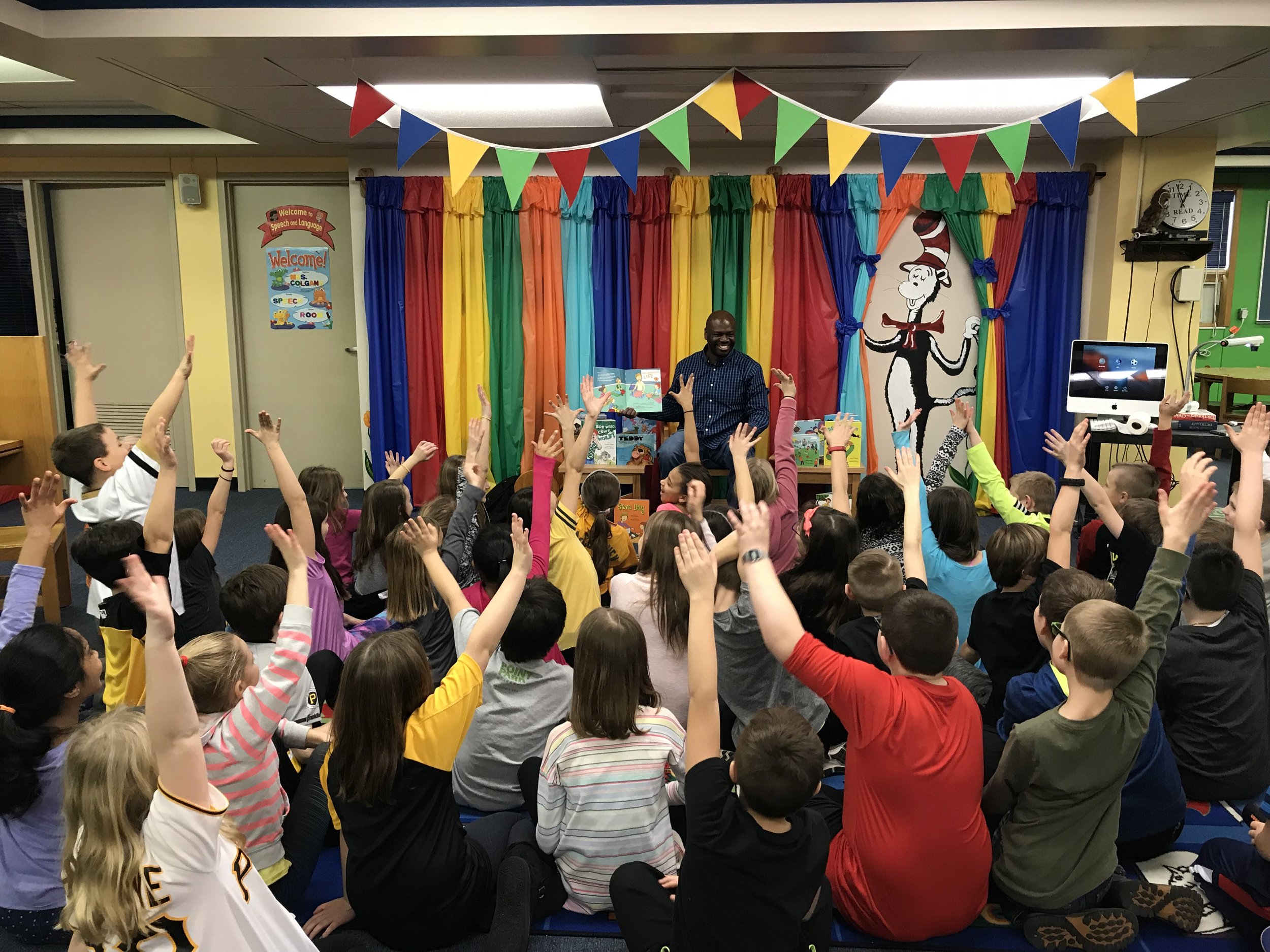 Author Visit to Local Schools