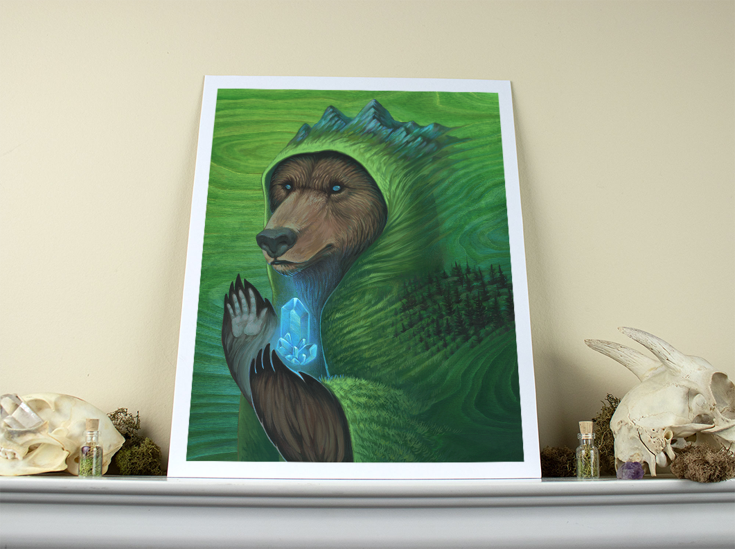 Hermit 11x14 Paper Print - Shelf 3.png