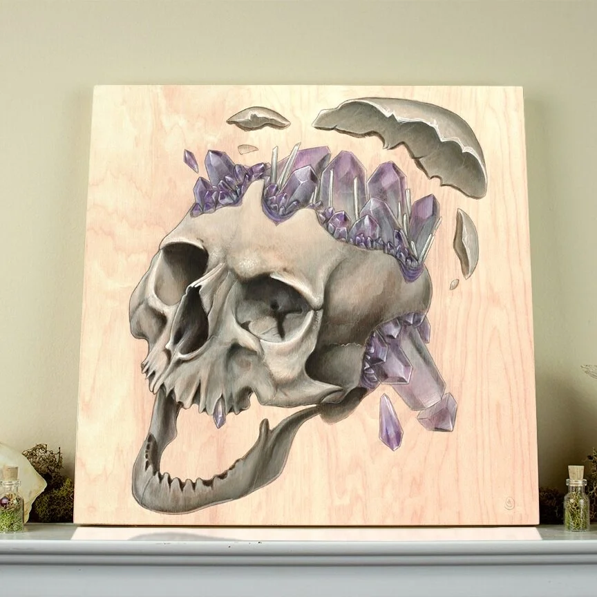 Laughing Skull Prints